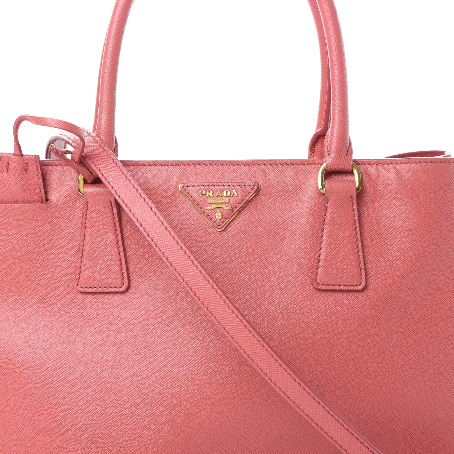 Prada Saffiano Lux Medium Tote Bruyere 10 of 21