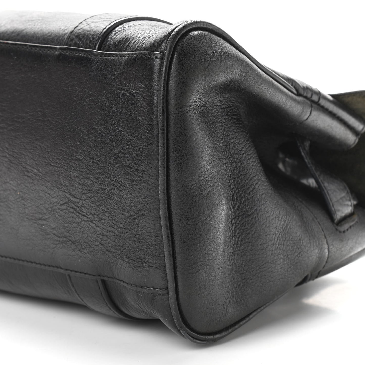 Natural Leather Small Bayswater Black