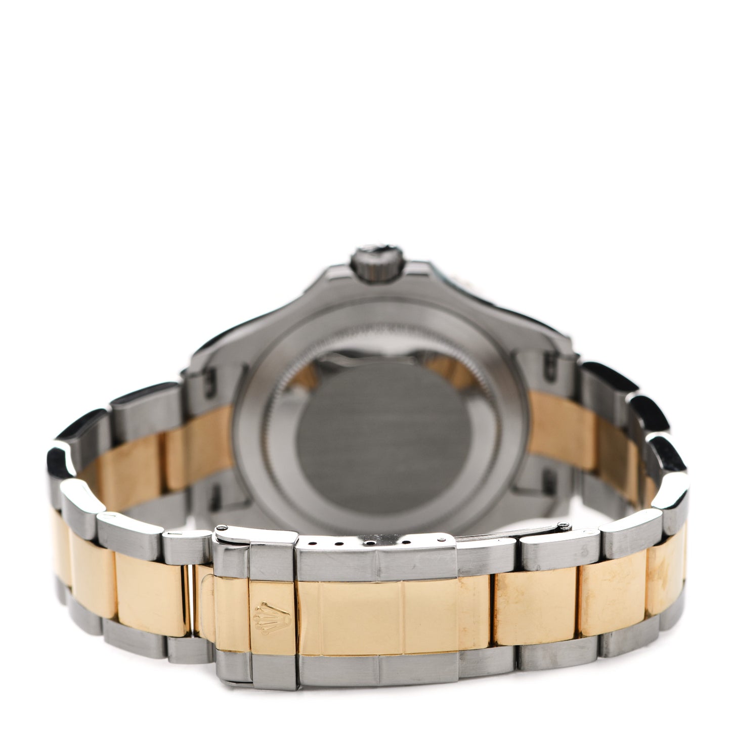 Stainless Steel 18K Yellow Gold 40mm Oyster Perpetual Date Yacht-Master Watch Blue 16623