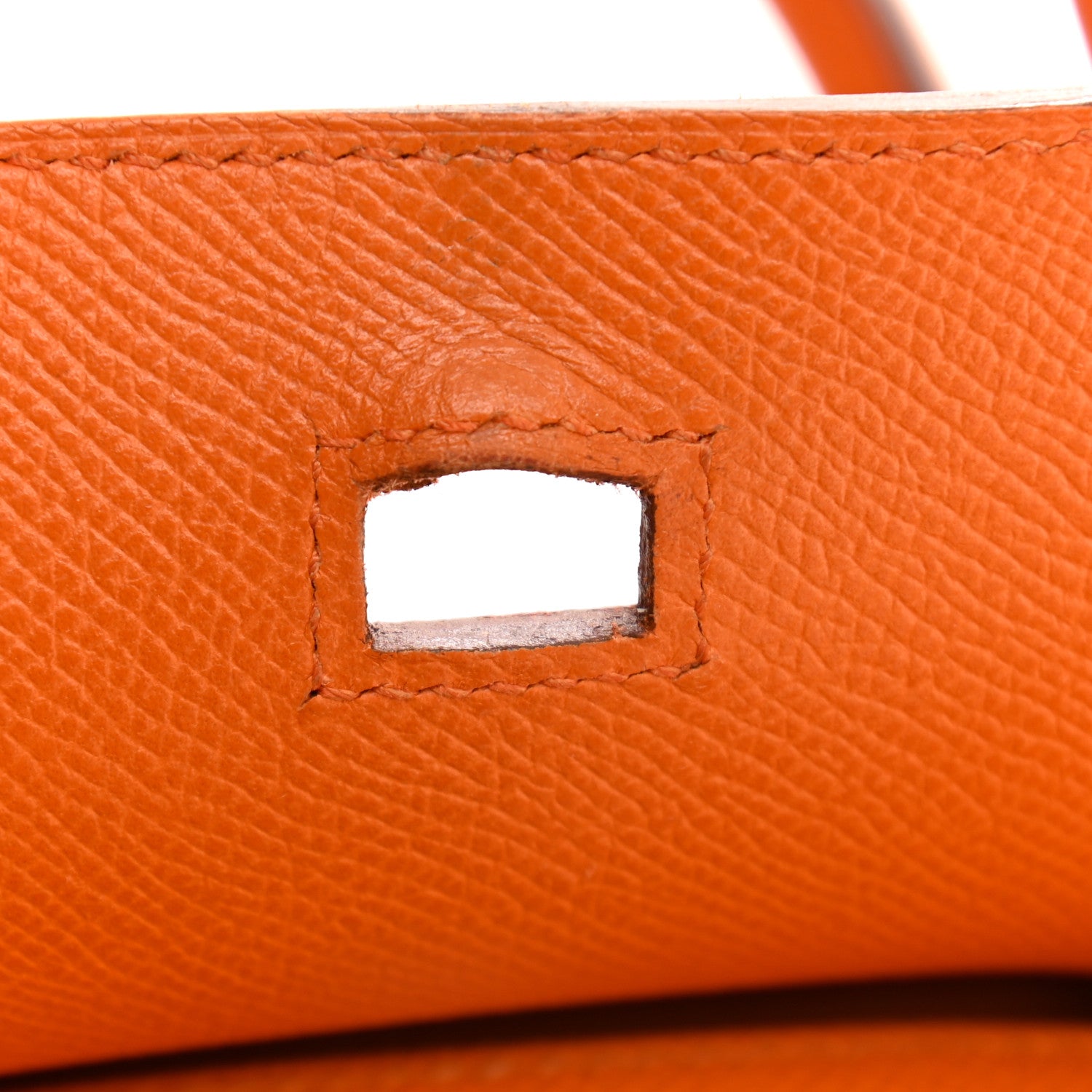 Hermes Epsom Birkin 30 Orange 16 of 17