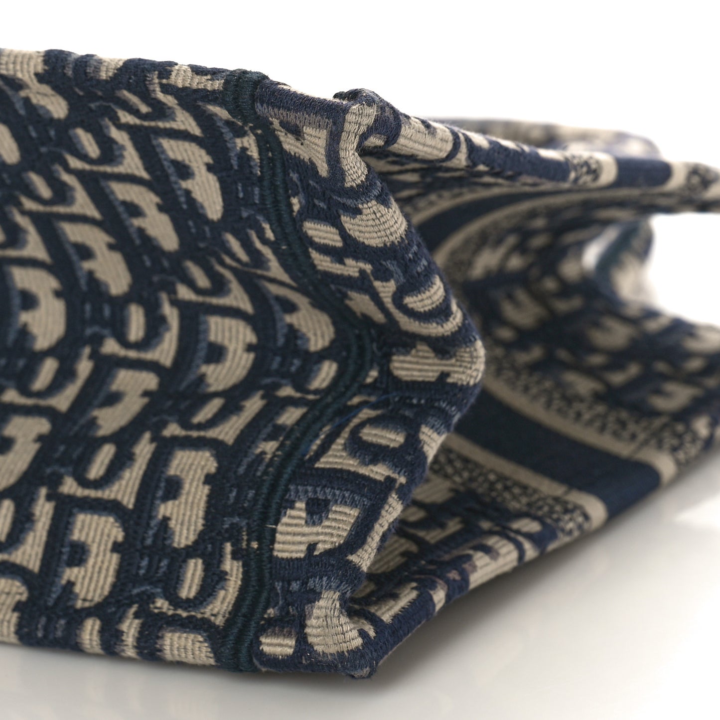 Oblique Small Book Tote Blue Multicolor