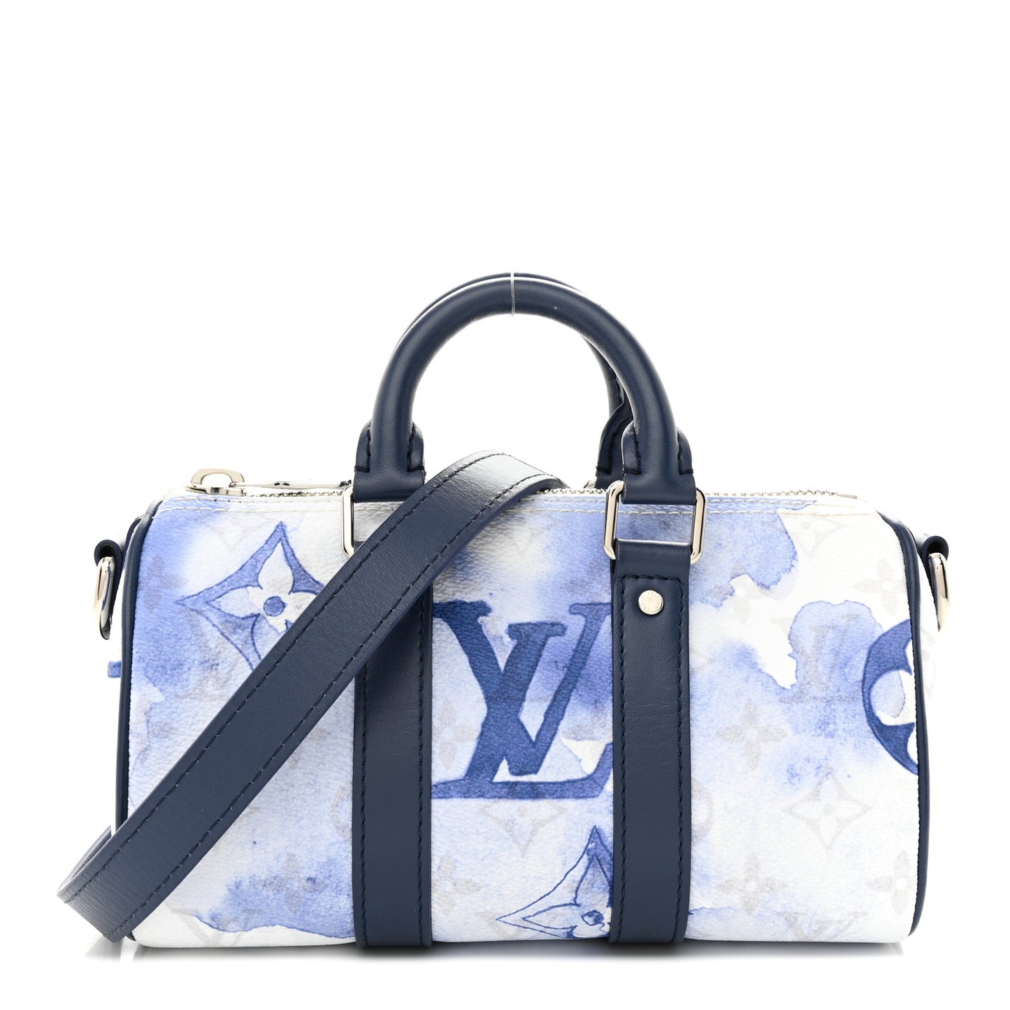 Monogram Watercolor Keepall XS Blue