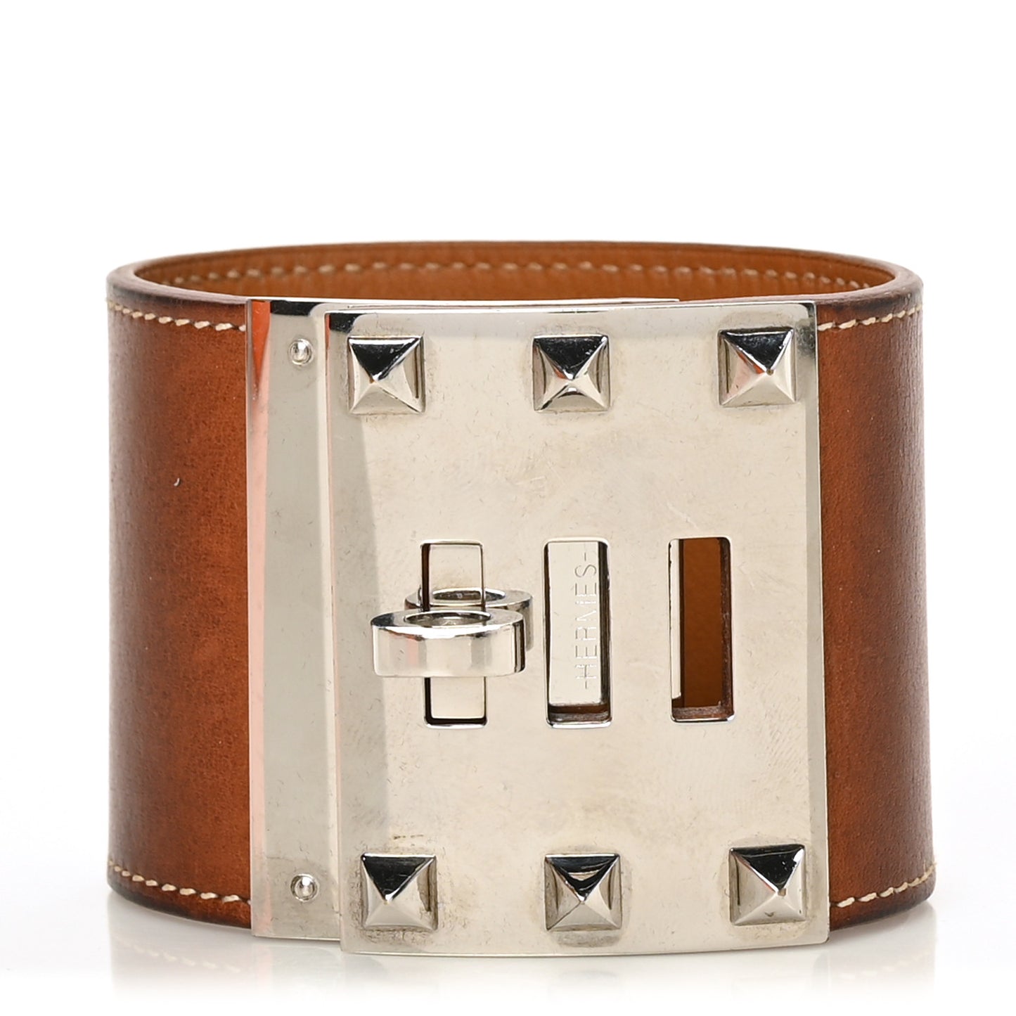 Barenia Kelly Extreme Dog Bracelet S Fauve