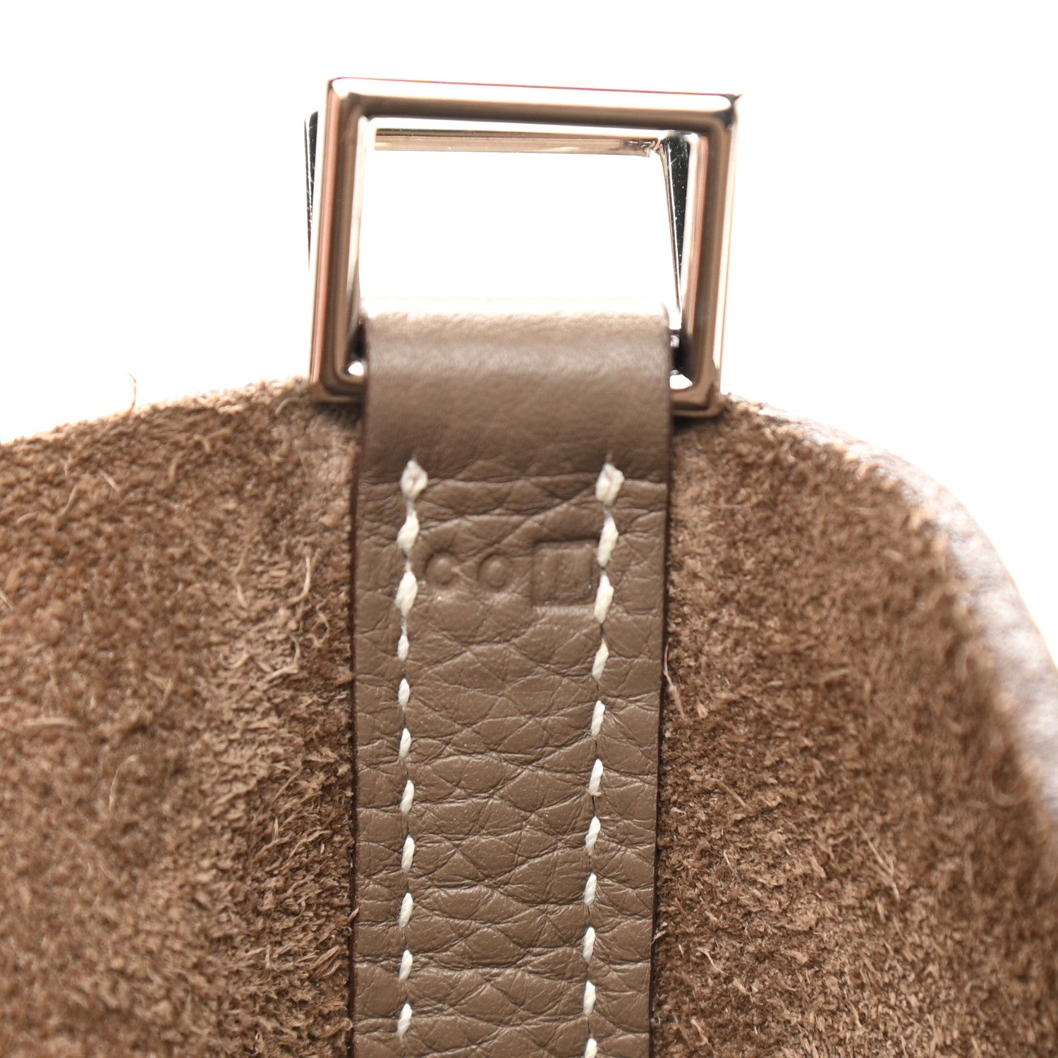 Hermes Taurillon Clemence Picotin 22 MM Etoupe 7 of 13