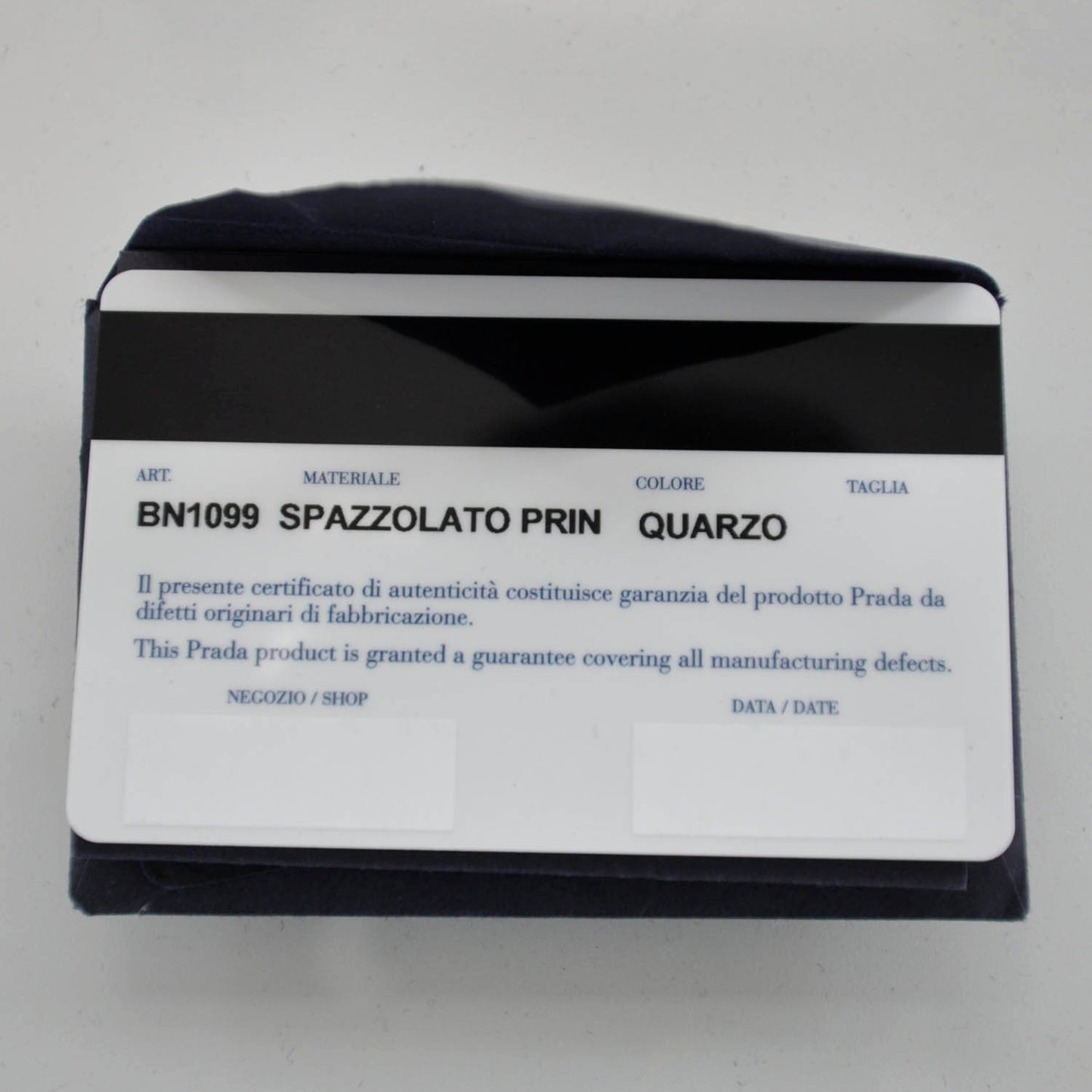 Spazzolato Logo Print Framed Bag Quarzo