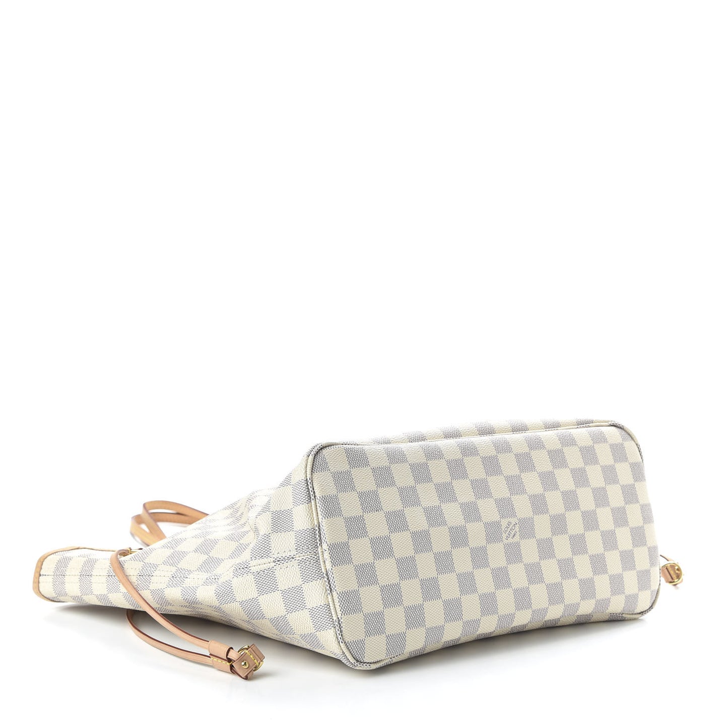 Damier Azur Neo Neverfull MM Rose Ballerine