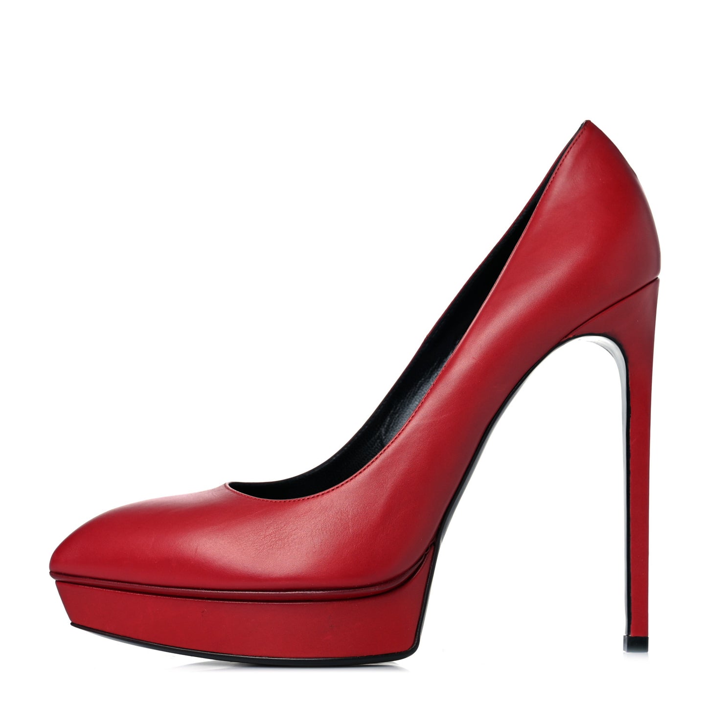 Calfskin Janis 105 Platform Pumps 40.5 Rouge Orient