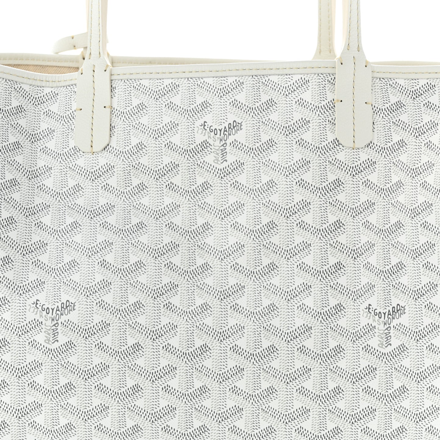 Goyardine Saint Louis PM White