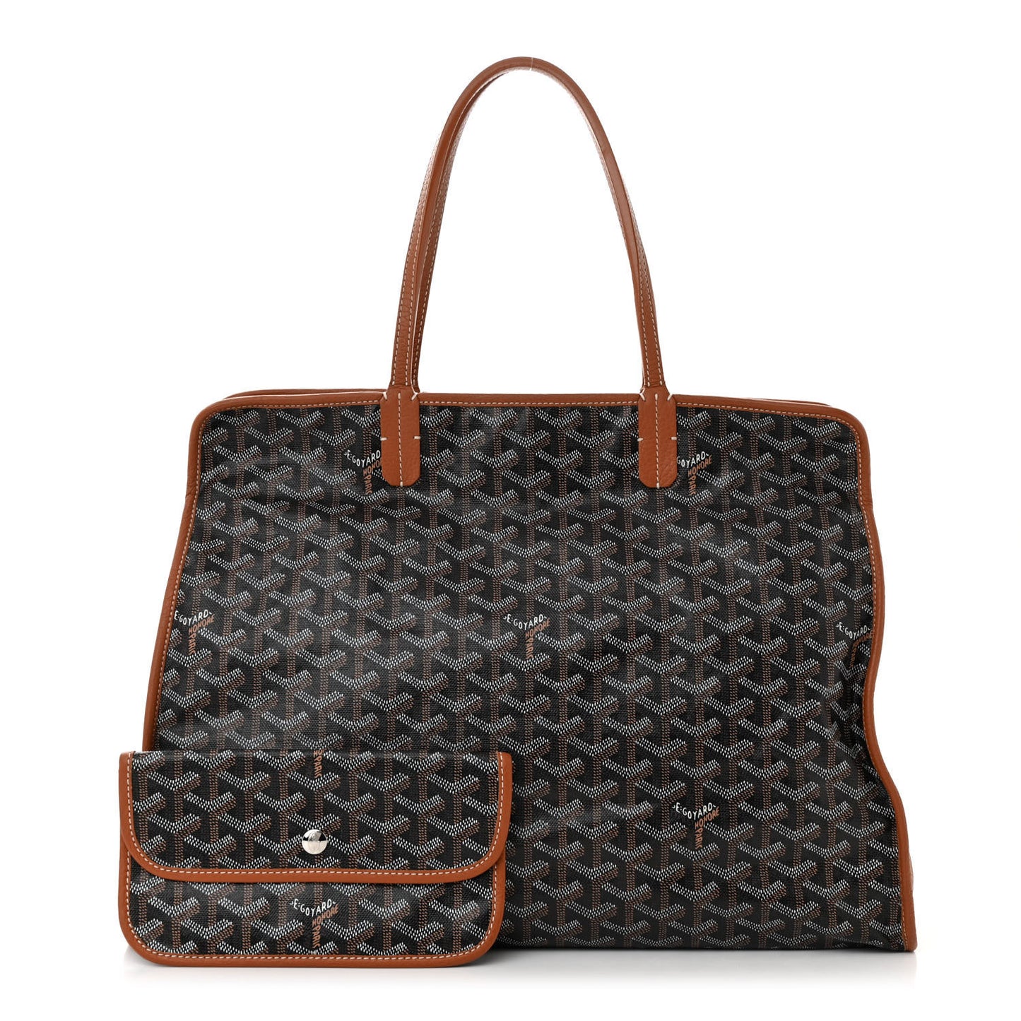 Goyardine Sac Hardy Pet Carrier PM Black Gold