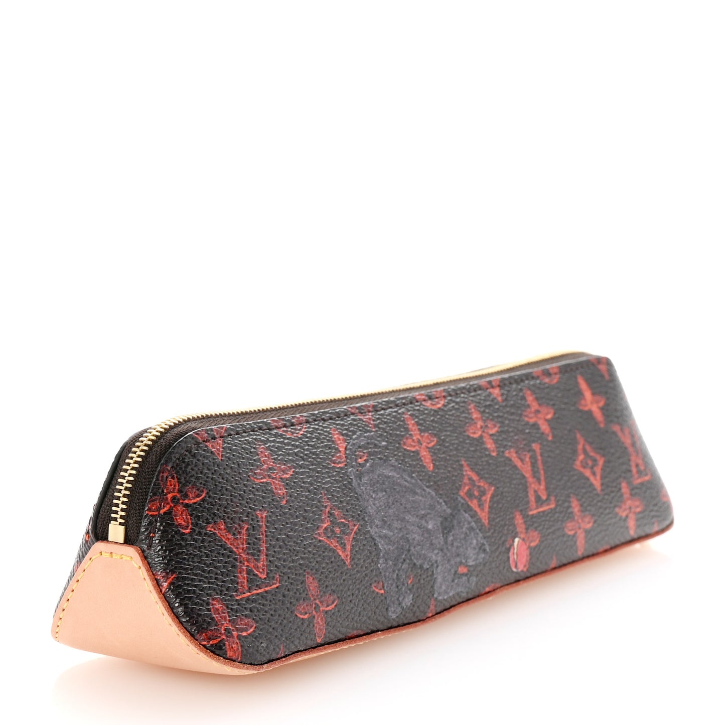 Catogram Elizabeth Pouch Orange Marron