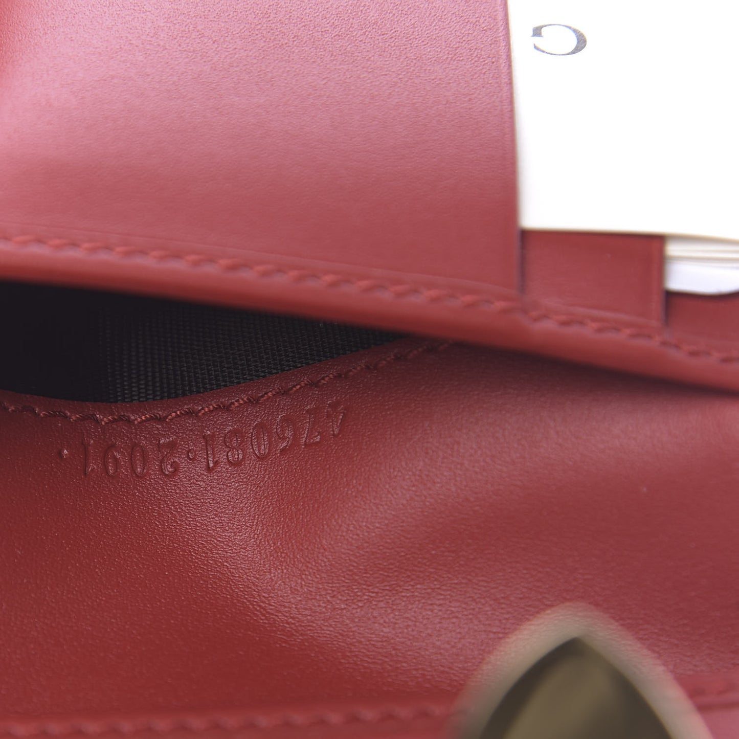 Calfskin Sylvie Wallet Hibiscus Red