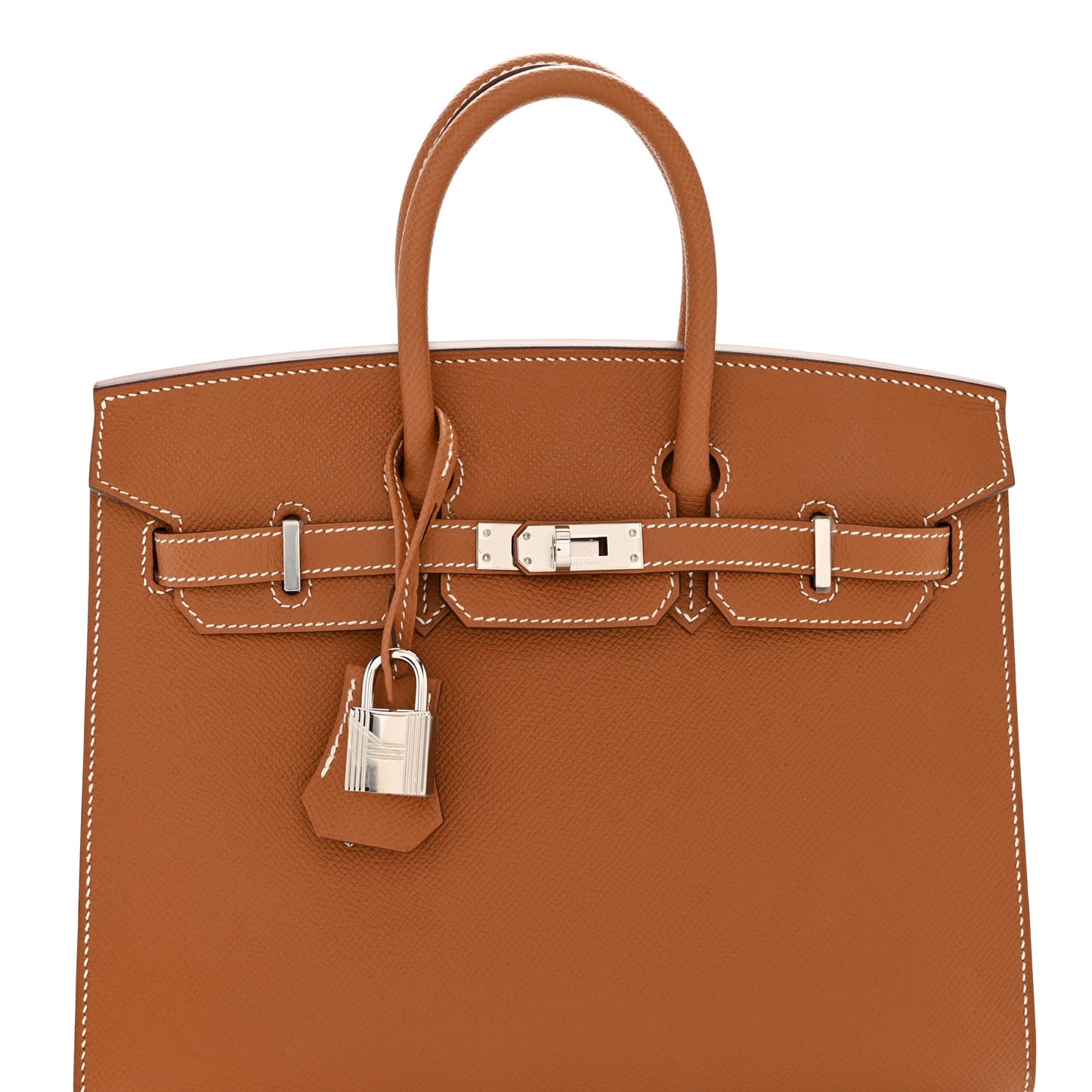 Epsom Birkin Sellier 25 Gold