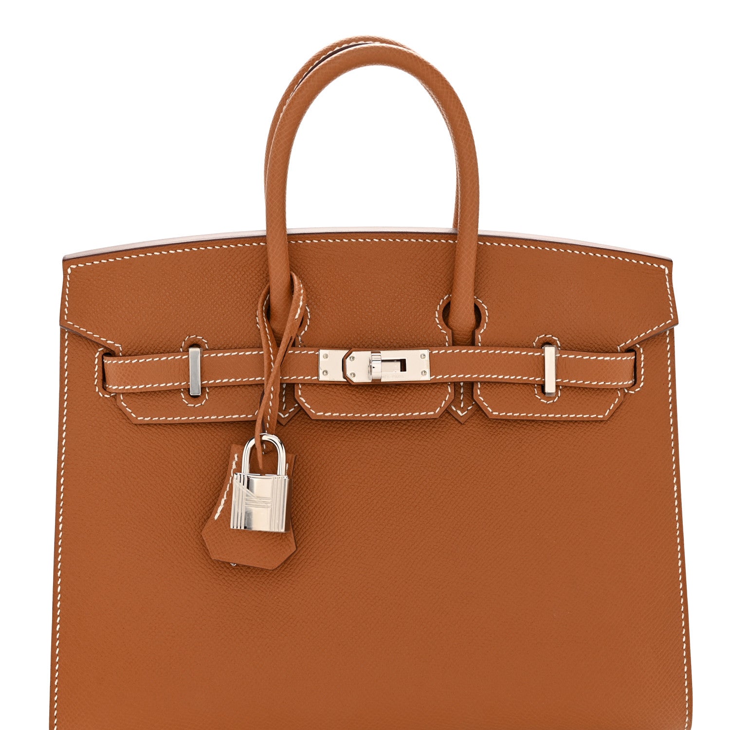 Hermes Epsom Birkin Sellier 25 Gold 8 of 11