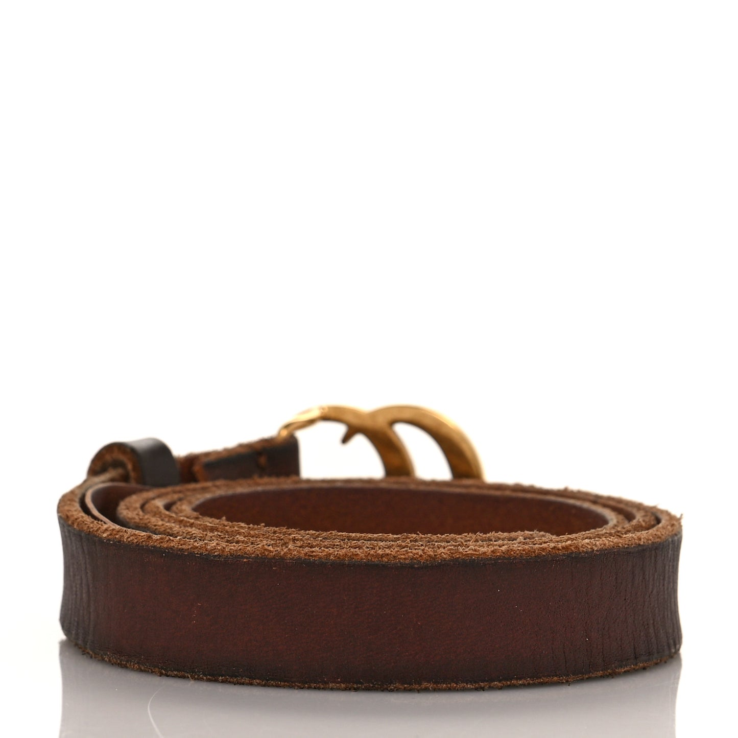 Faded Calfskin Double G 20mm Belt 75 30 Cuir