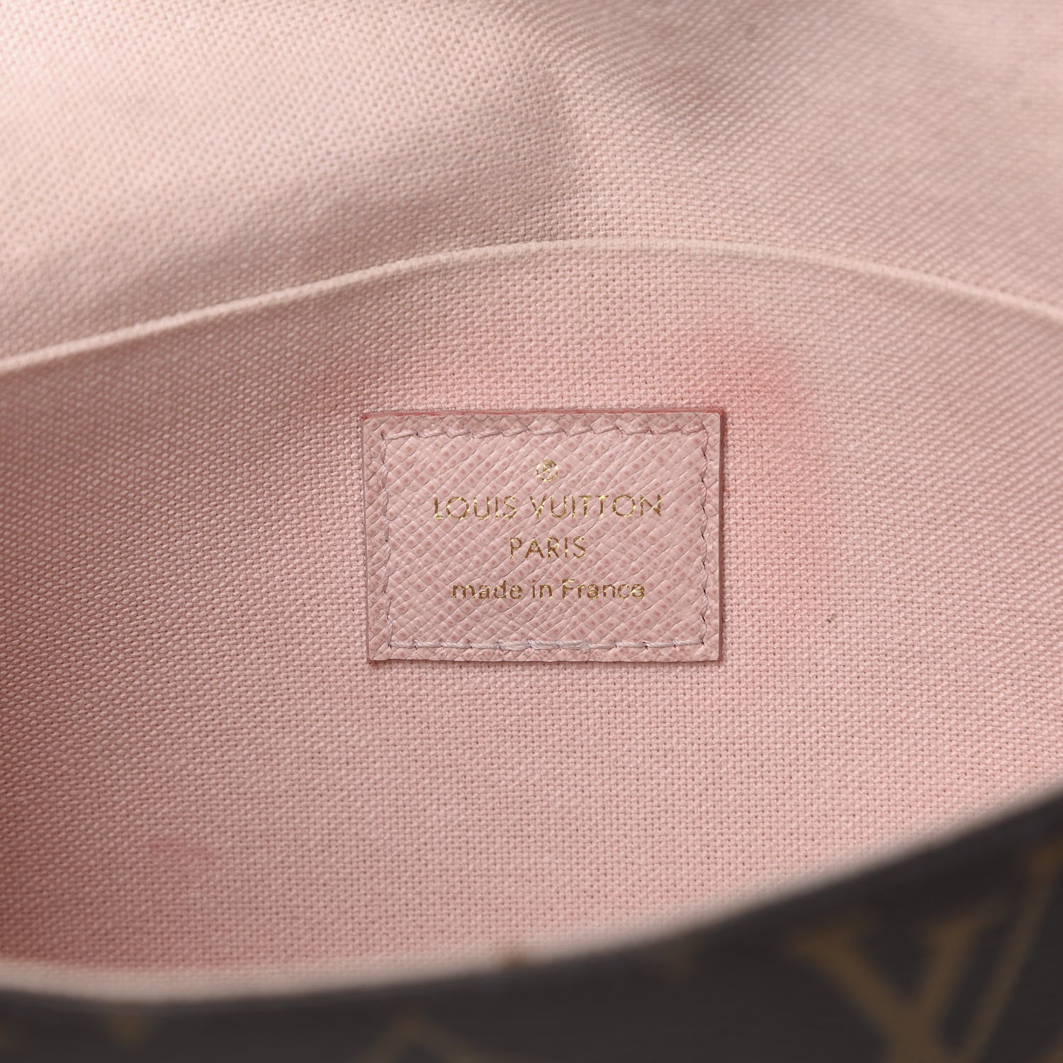 Louis Vuitton Monogram Valentine Dog Pochette Felicie Chain Wallet 6 of 13
