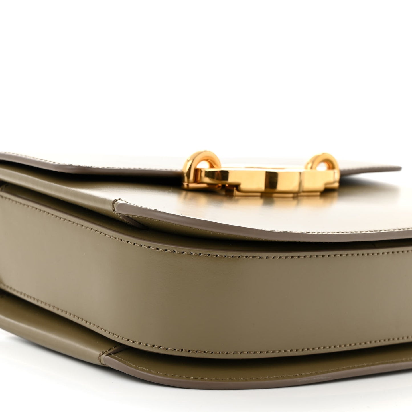 Super Lux Calfskin Small Pimlico Satchel Clay