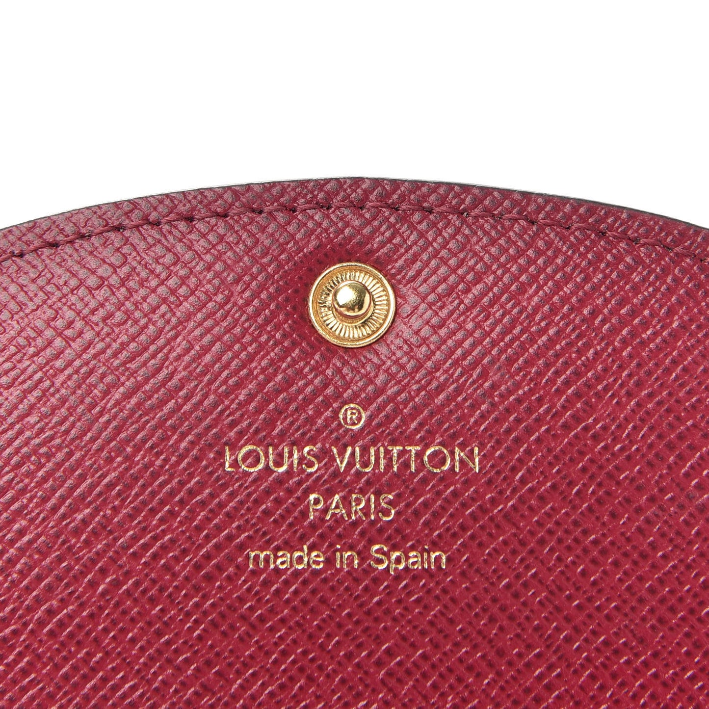 Monogram Rosalie Coin Purse Fuchsia