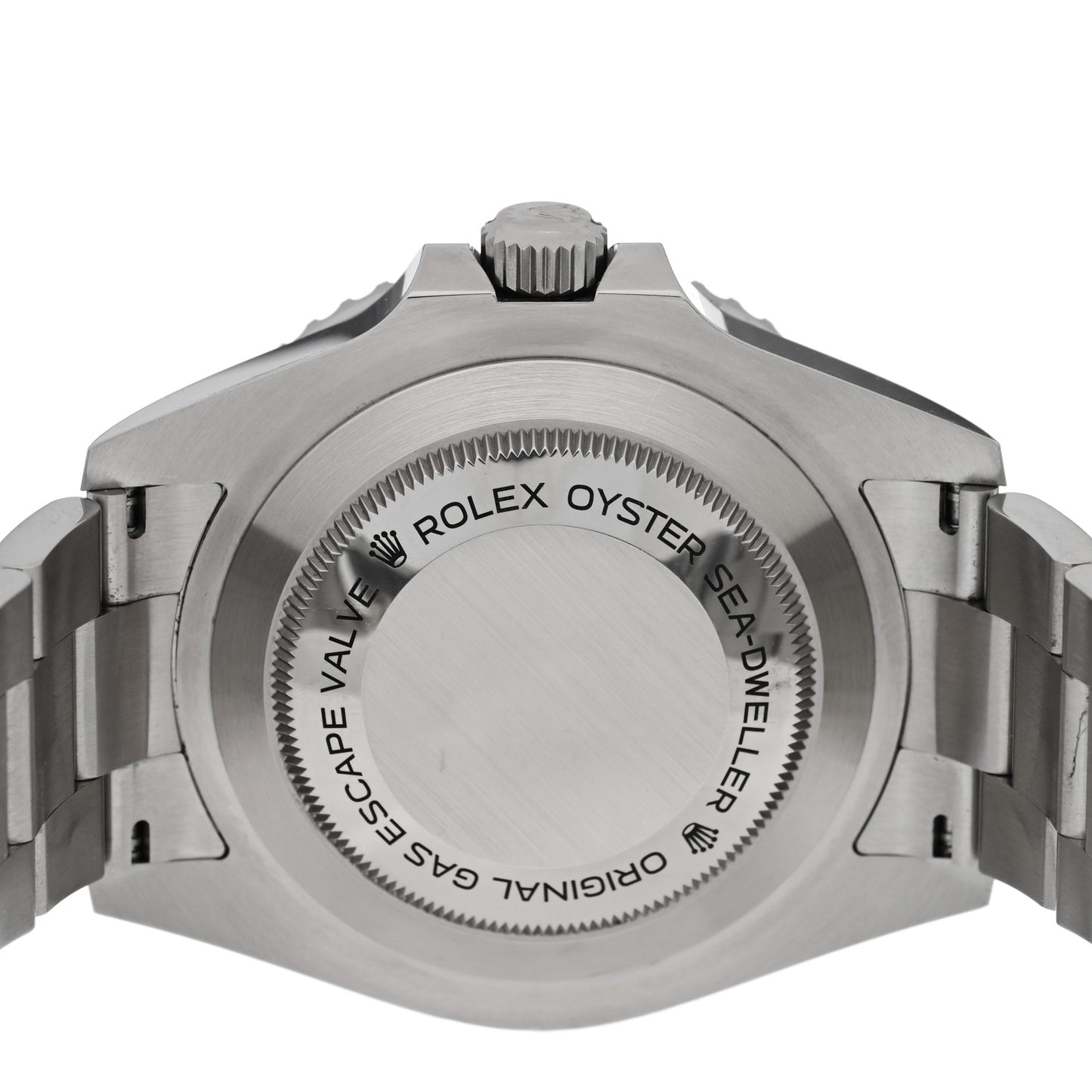 Stainless Steel 43mm Oyster Perpetual Date Sea-Dweller Watch Black 126600