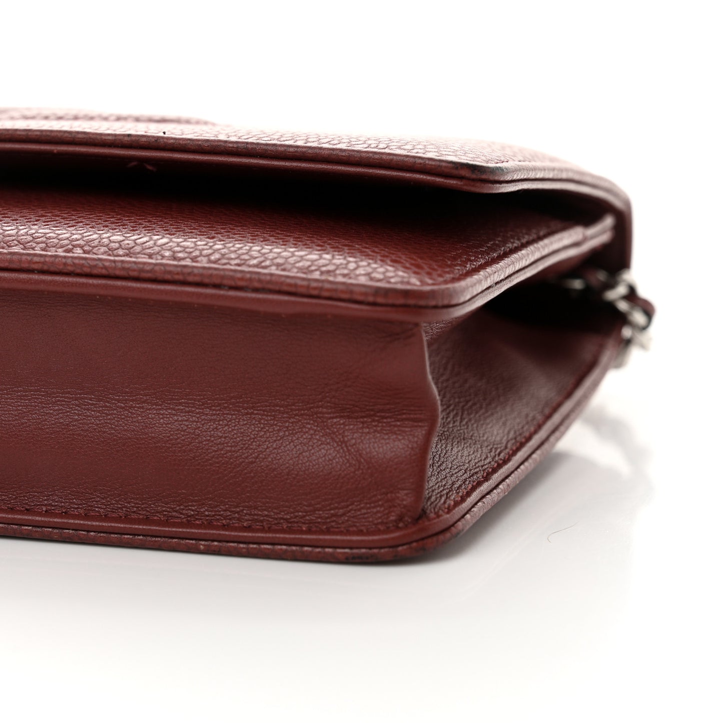 Caviar Timeless CC Wallet on Chain WOC Dark Red