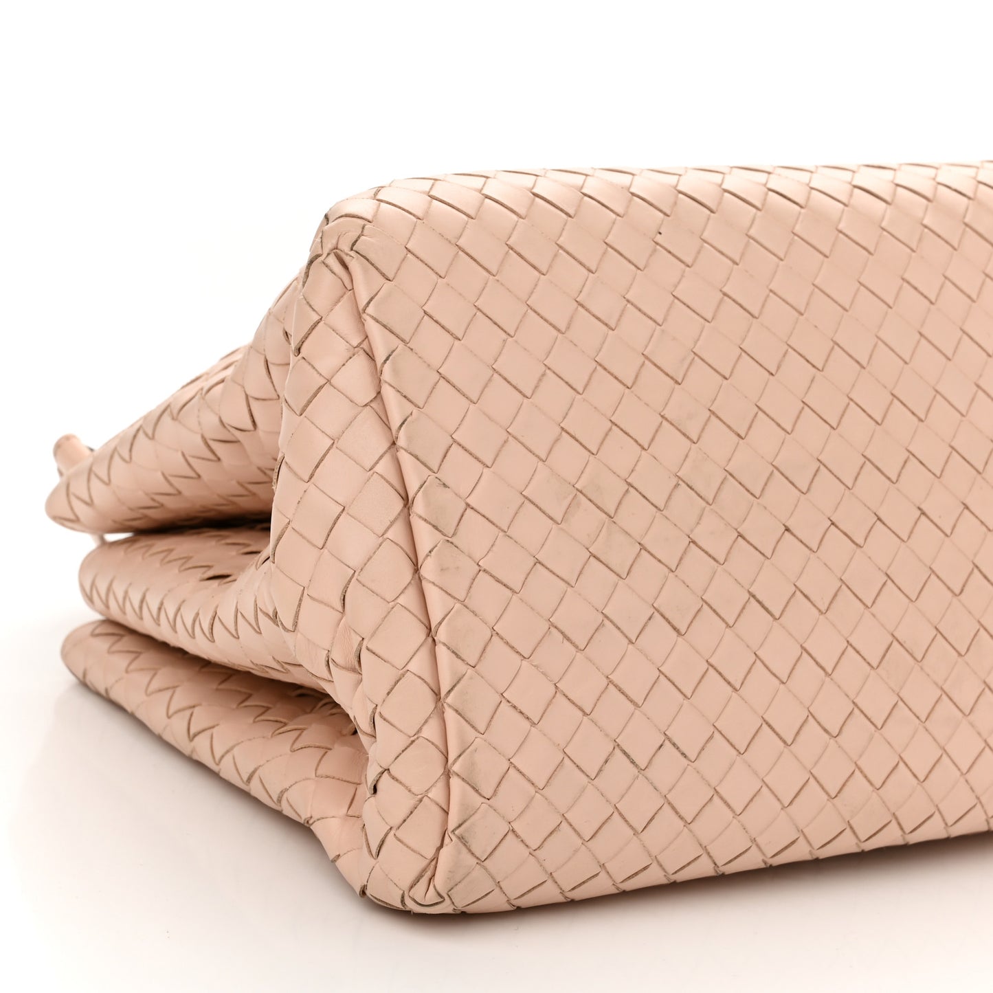 Light Calf Intrecciato Small Roma Flamingo