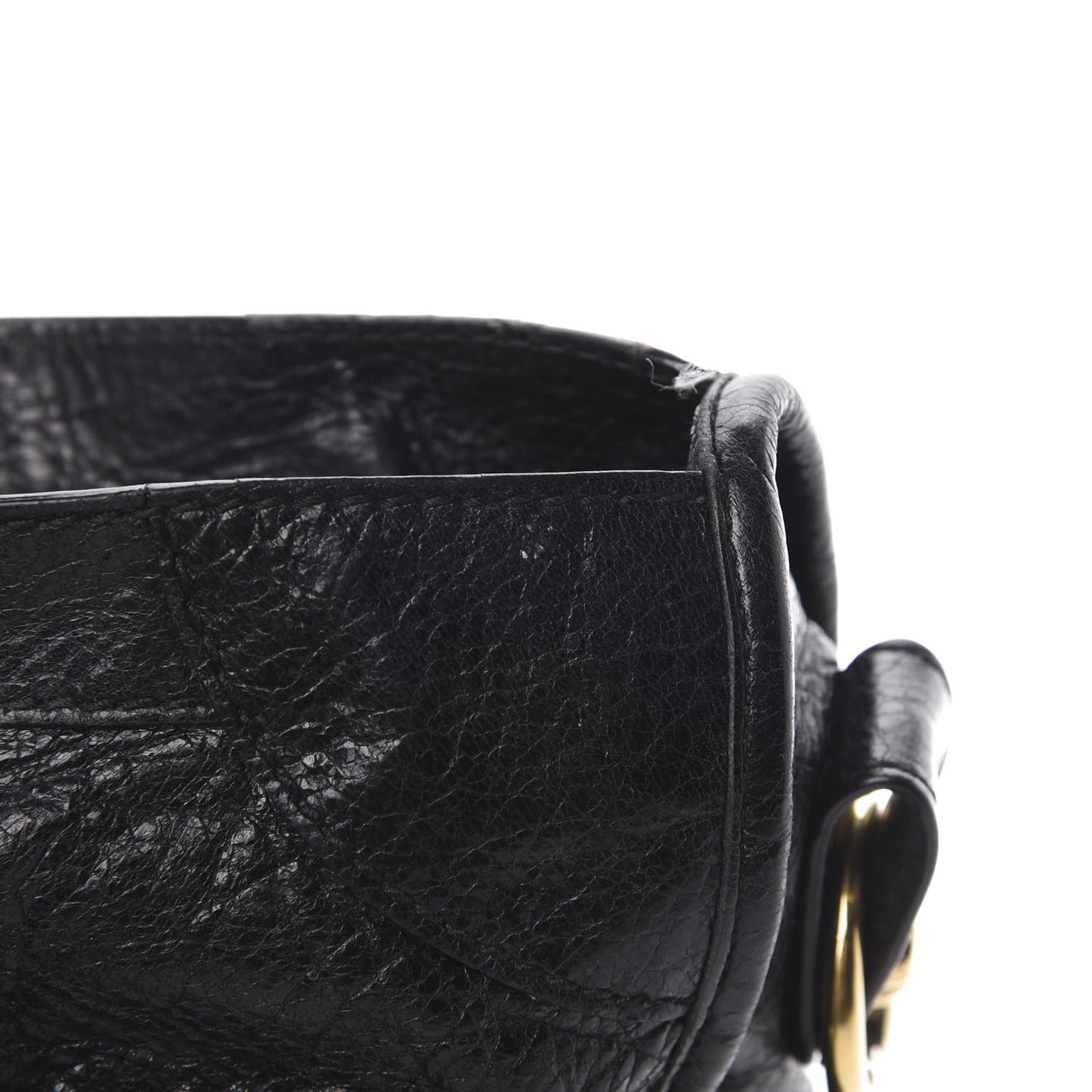 Agneau Giant 12 Gold Hardware City Black