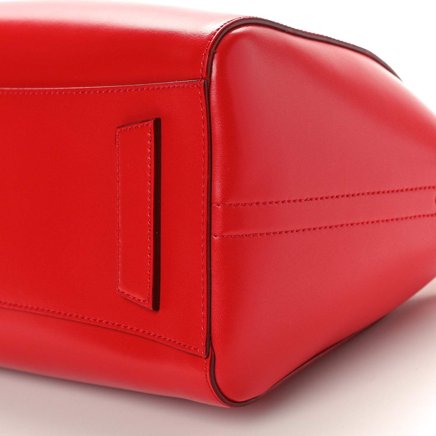 Shiny Lord Calfskin Small Antigona Red