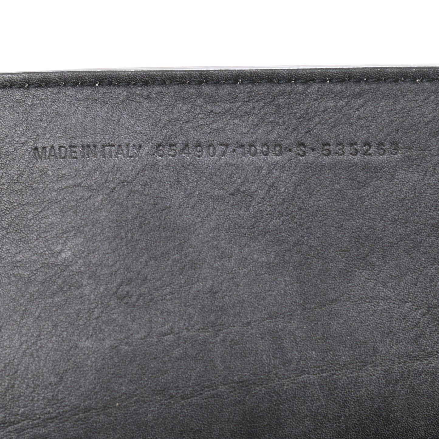 Used Calfskin Rust Hardware Neo Classic City Black