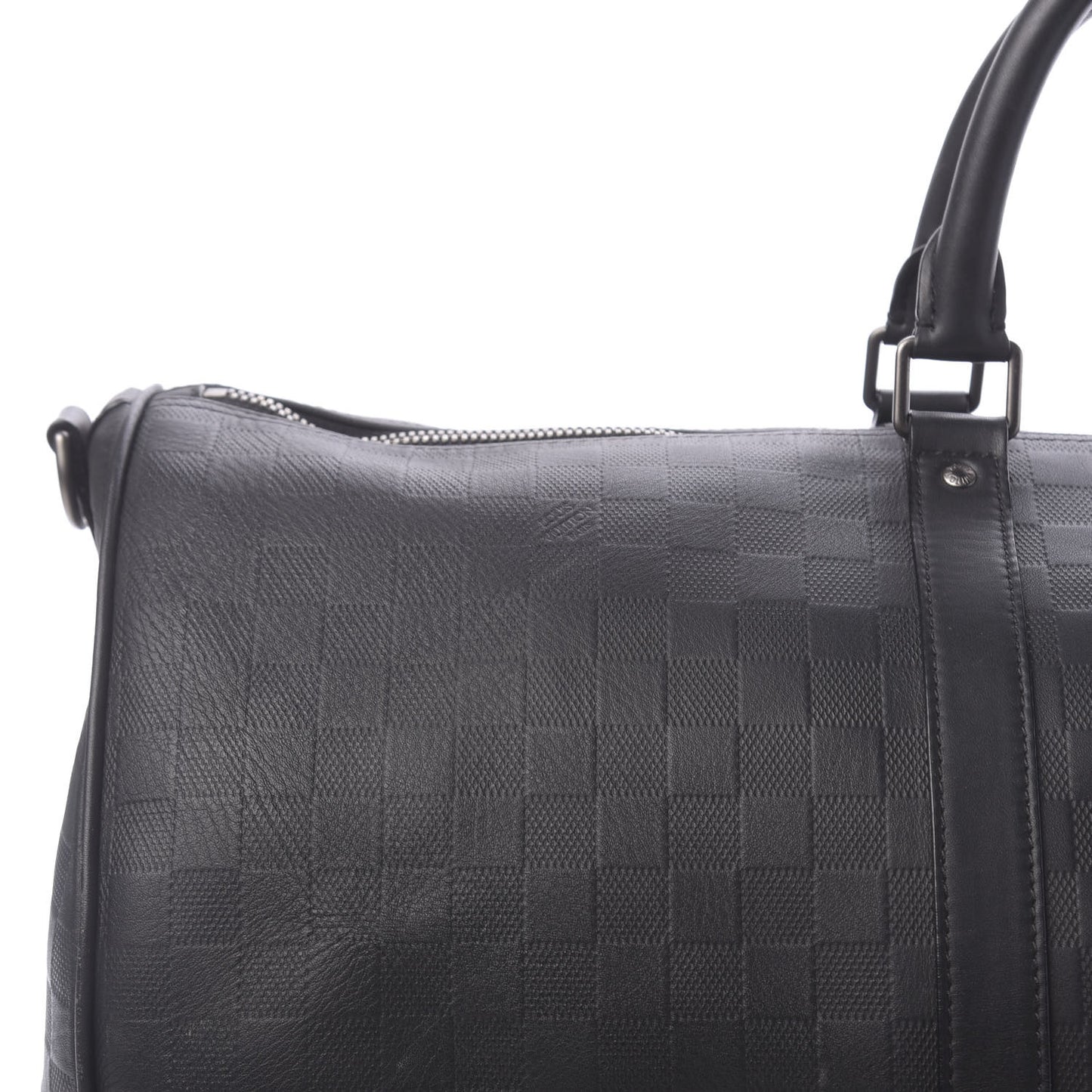 Damier Infini Keepall Bandouliere 55 Onyx