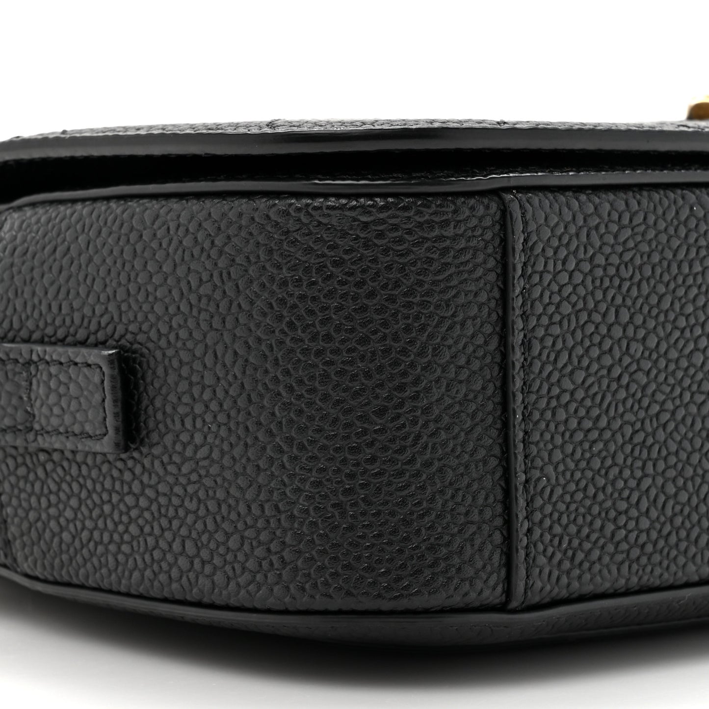 Caviar Diamond Stitched CC Medium Flap Bag Black