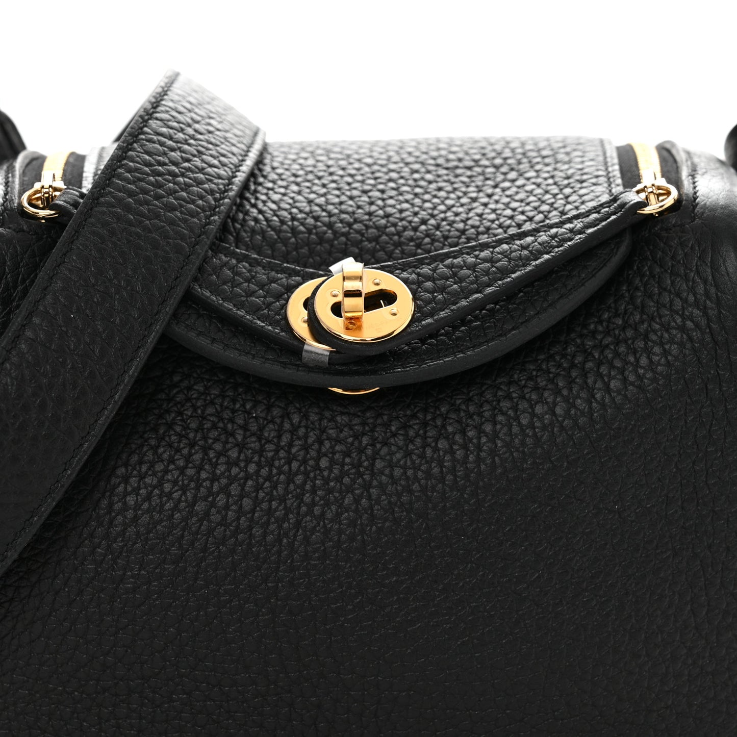 Taurillon Clemence Mini Lindy 20 Black