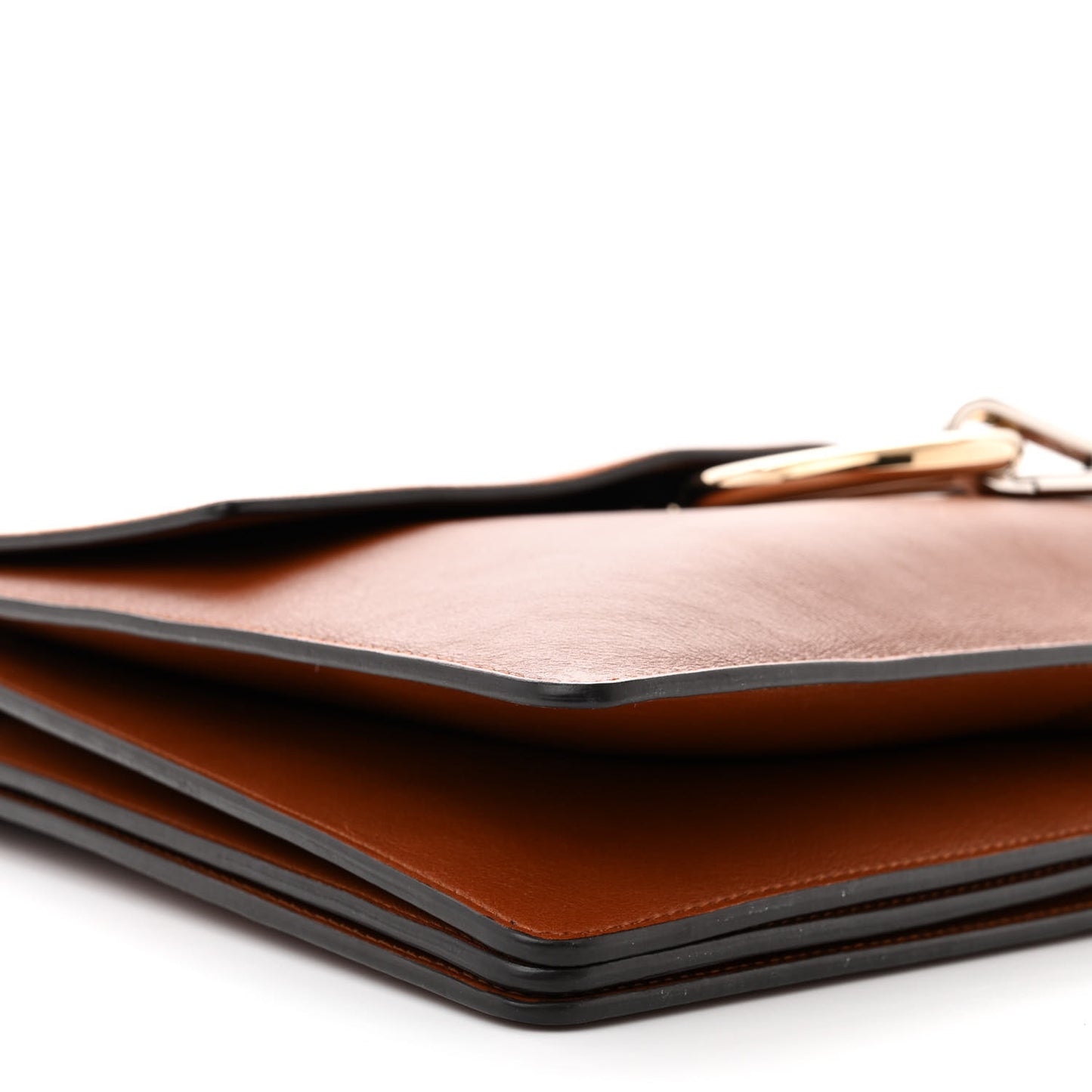 Suede Calfskin Medium Faye Shoulder Bag Tobacco