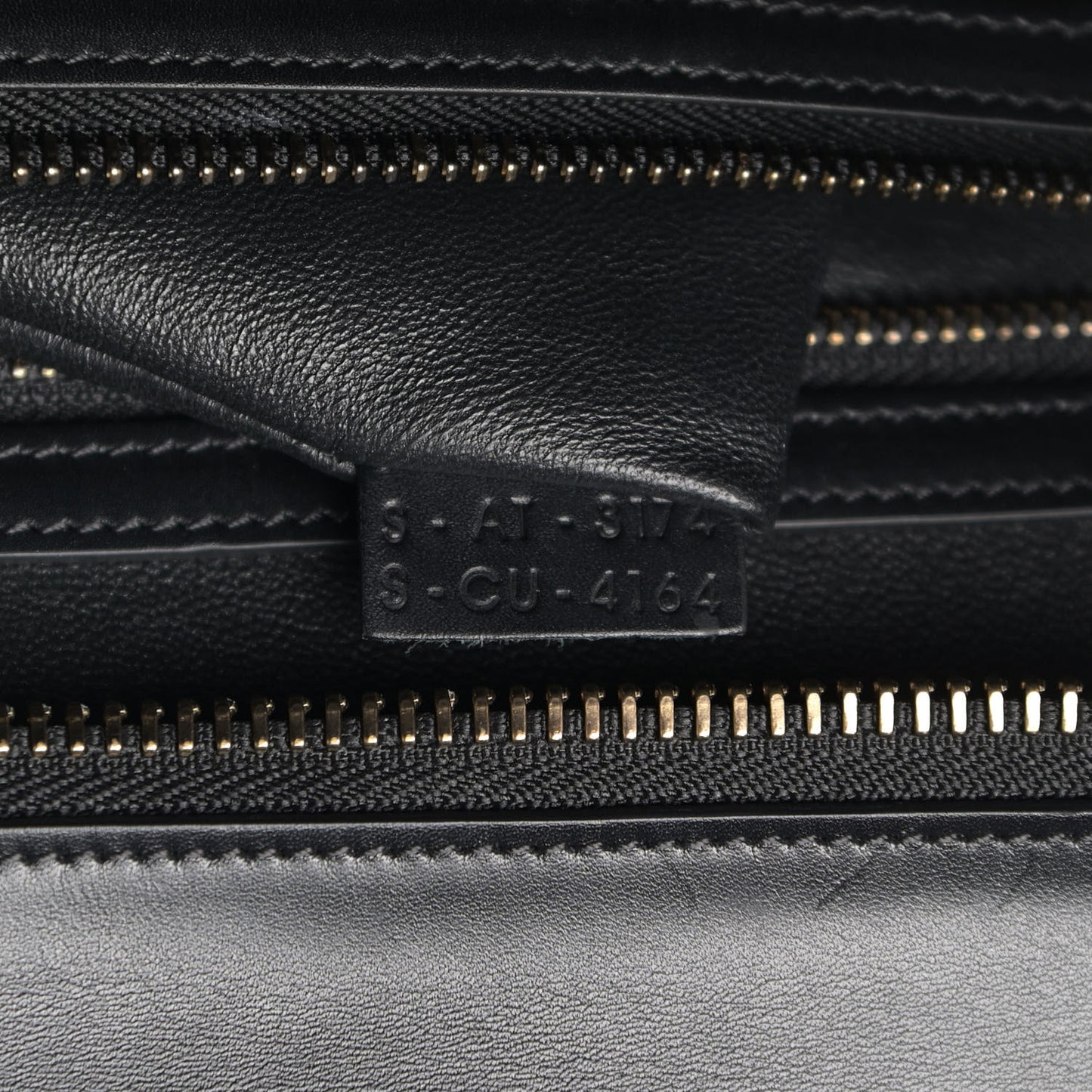 Elephant Calfskin Mini Tri-Color Luggage Beige