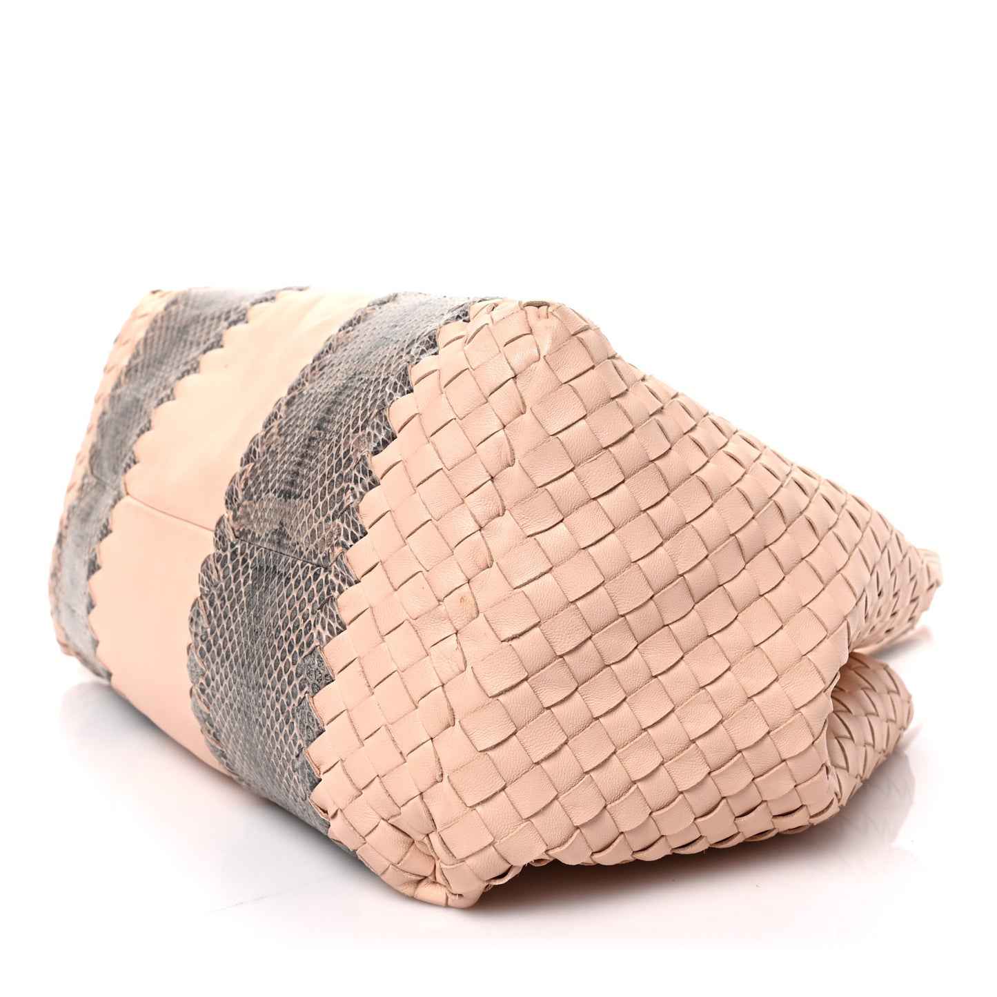 Nappa Intrecciato Ayers Medium Tote Beige