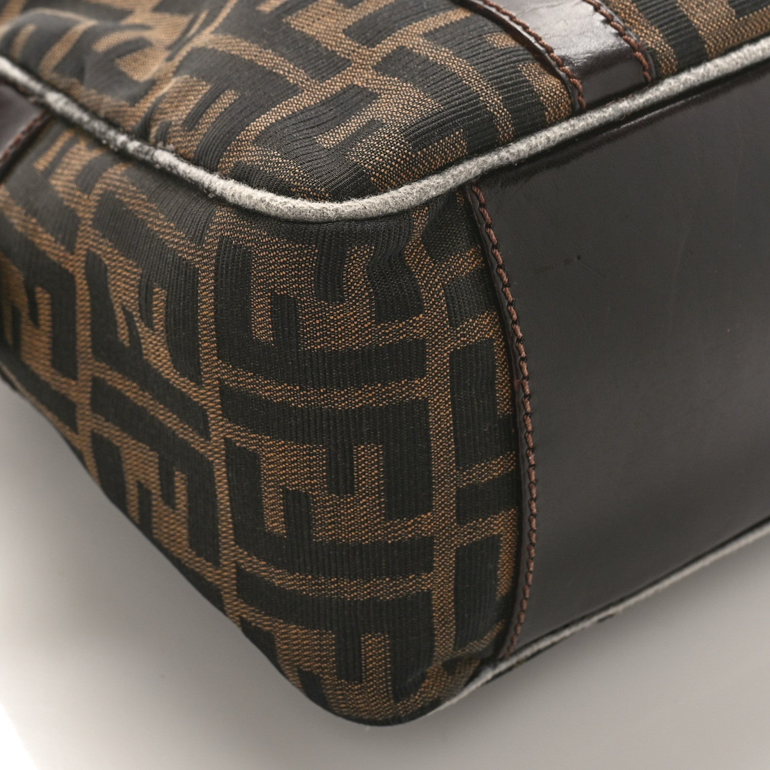 Fendi Zucca Boston Tobacco 7 of 10