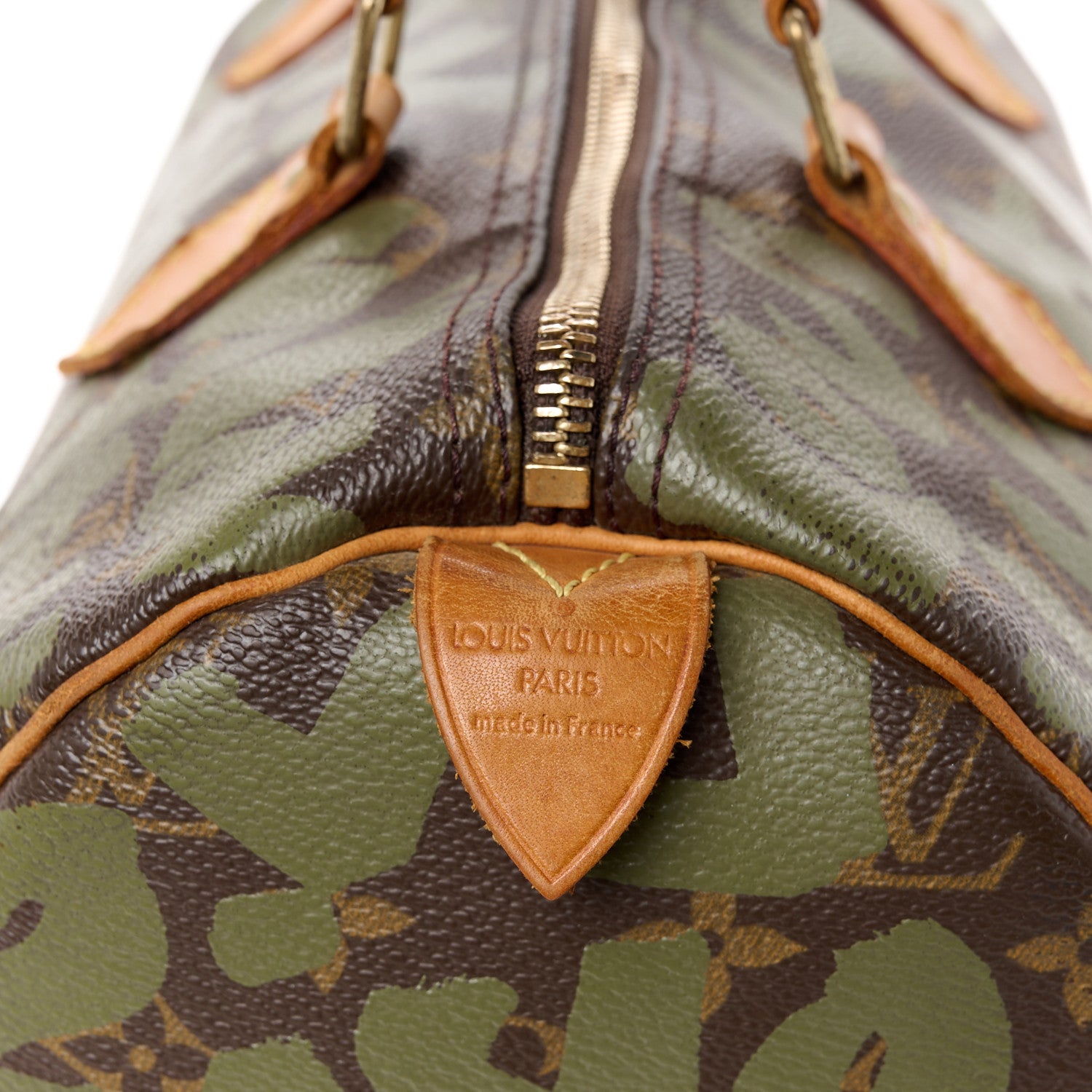 Louis Vuitton Monogram Graffiti Speedy 30 Kaki 9 of 14