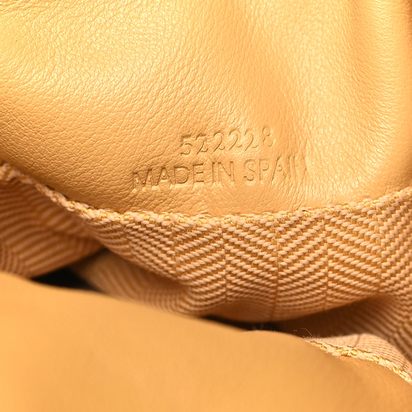 Calfskin Flamenco Puffer Knot Bag Camel