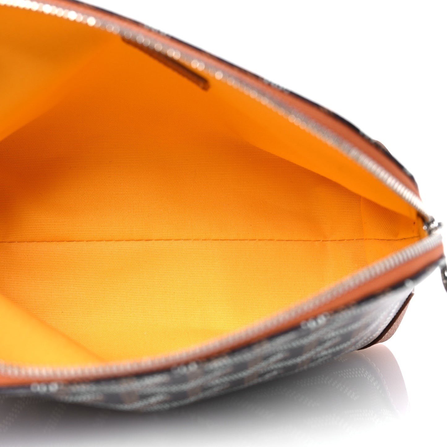 Goyardine Vendome Toiletry Pouch Black Gold