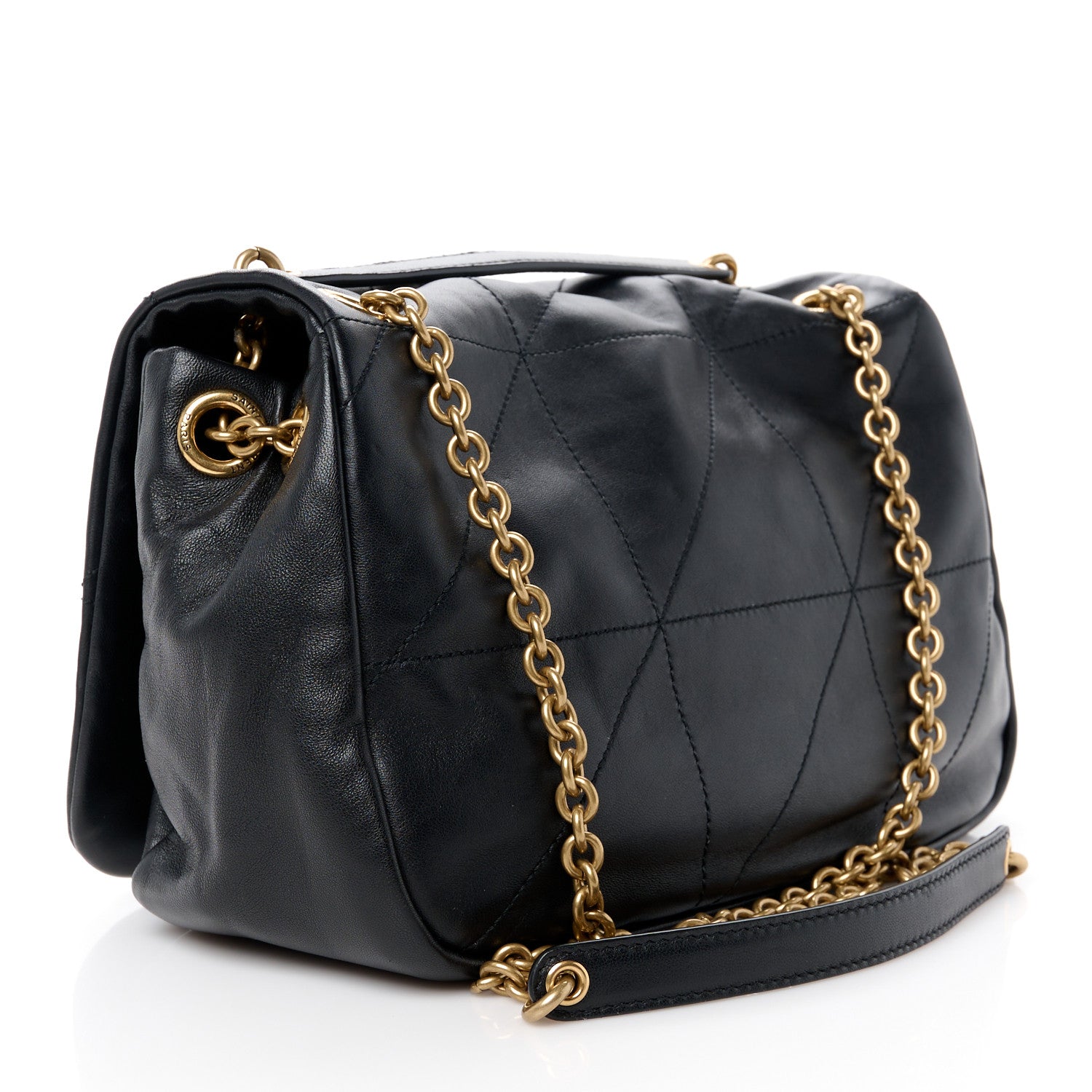Saint Laurent Lambskin Matelasse Monogram Small Jamie 4.3 Black 3 of 11