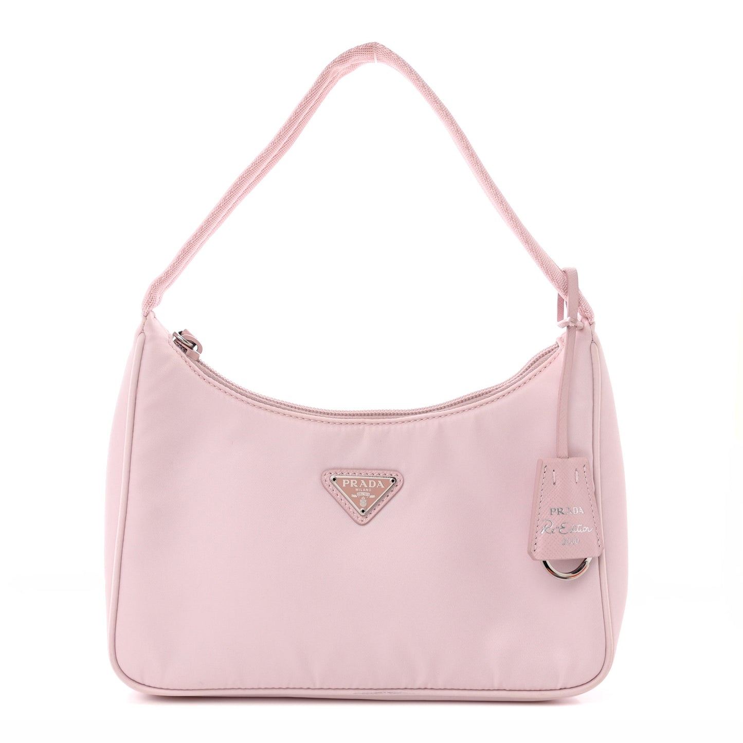 Tessuto Nylon Mini Re-Edition 2000 Bag Alabastro