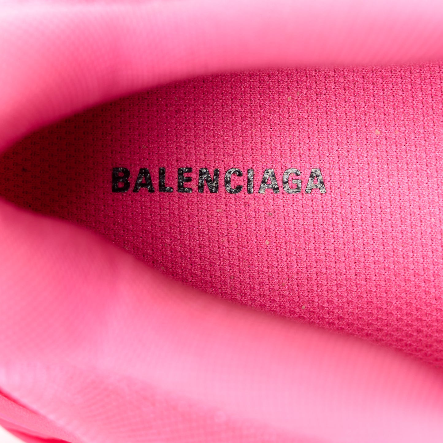 Fabric Mesh Womens Triple S Sneakers 41 Pink