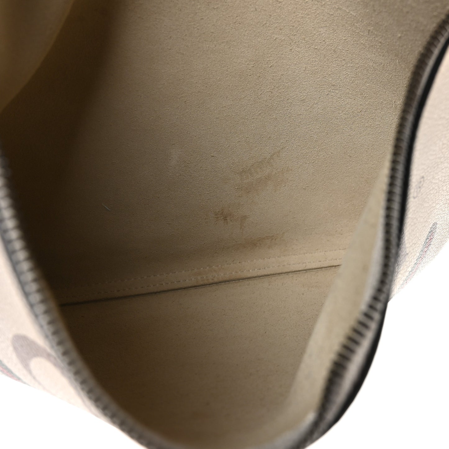 Pebbled Calfskin Medium Logo Portfolio Clutch White