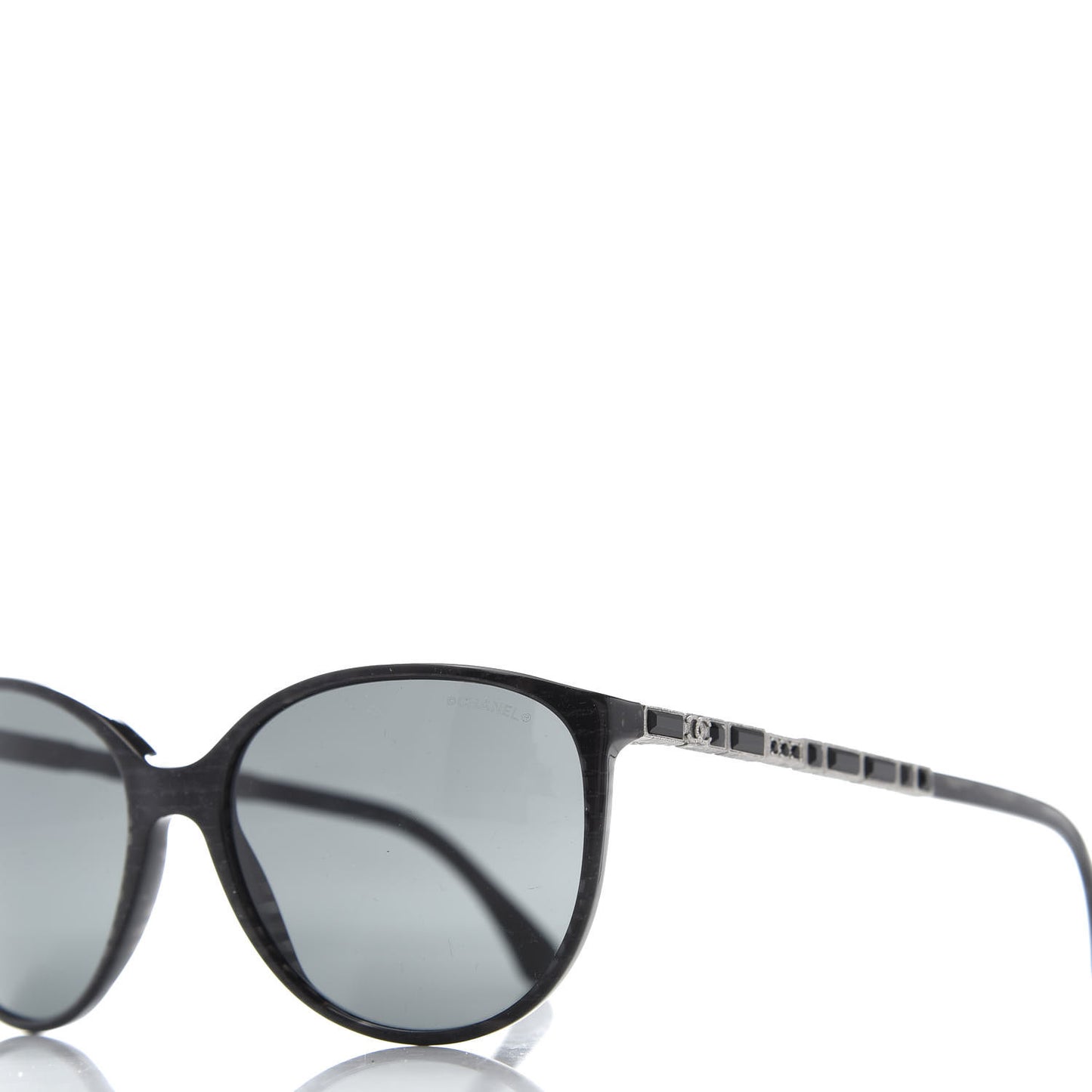 Crystal CC Sunglasses 5306 Black