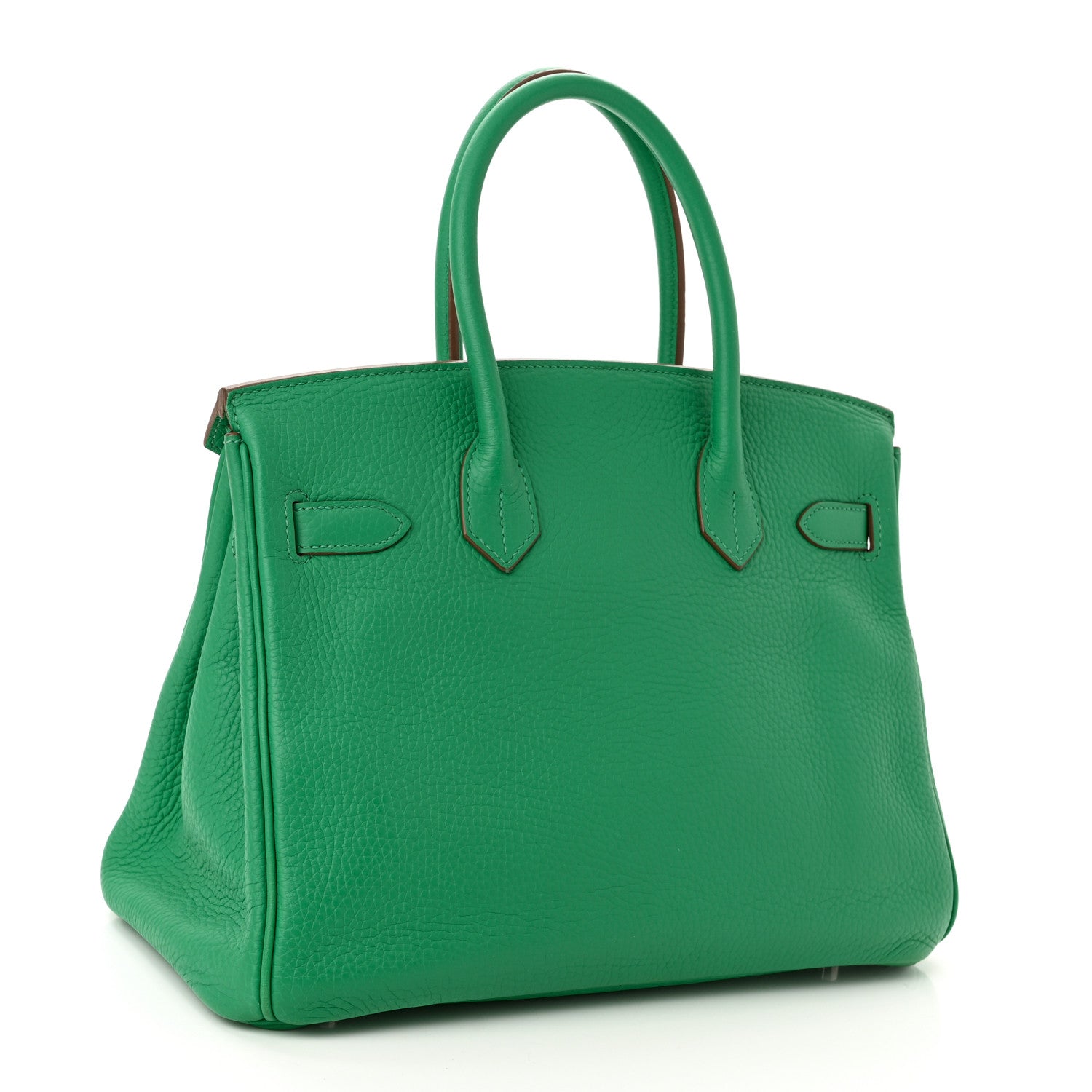 Hermes Taurillon Clemence Birkin 30 Menthe 3 of 14