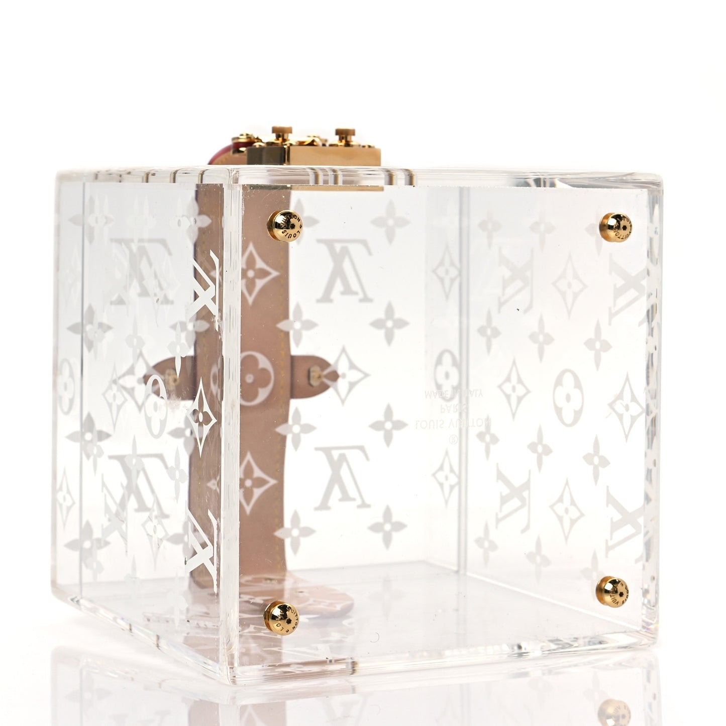 Transparent Plexiglass Cube Scott Box