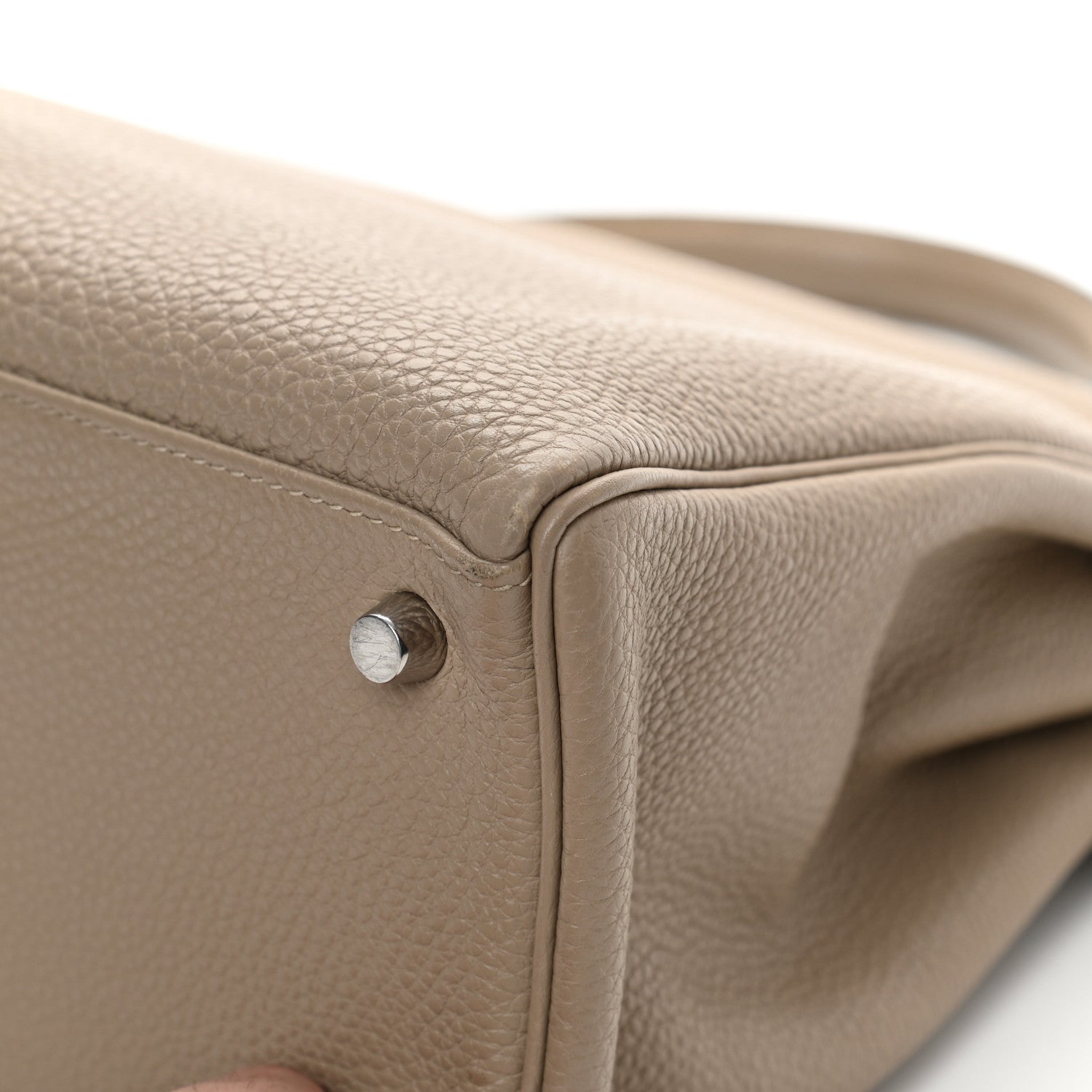 Hermes Togo Kelly Retourne 35 Gris Tourterelle 11 of 17
