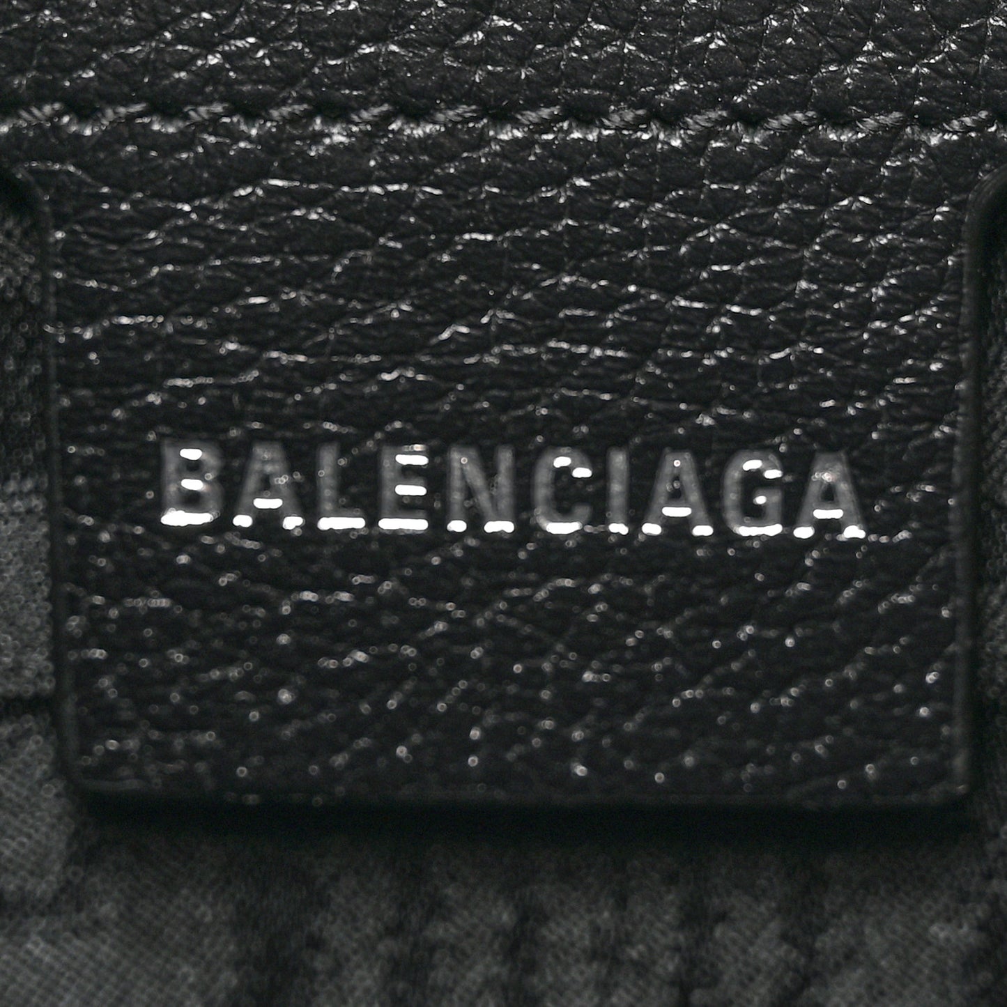 X BALENCIAGA BB Monogram Calfskin Web Small Jackie 1961 Hobo Black