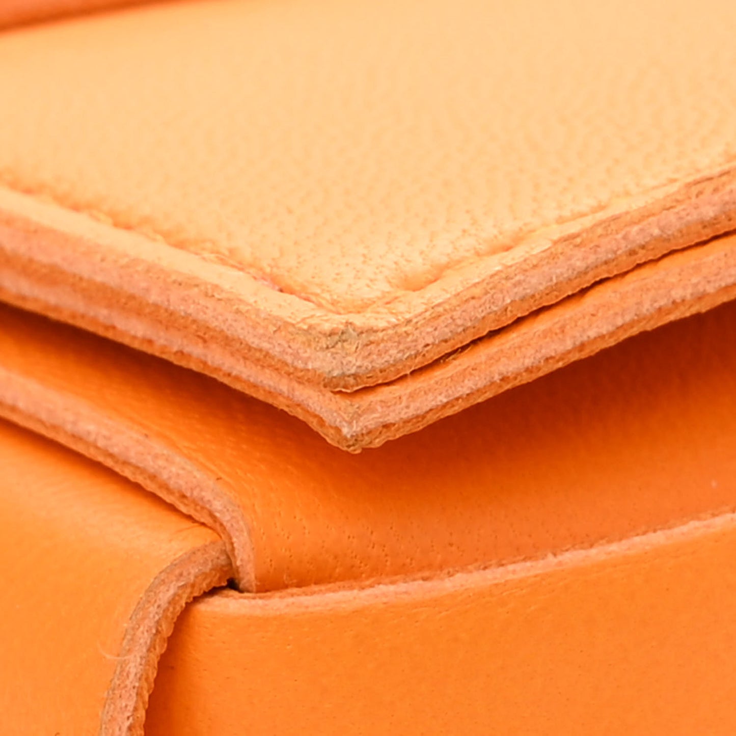 Lambskin Maxi Intrecciato Extra Mini Cassette Crossbody Bag Tangerine