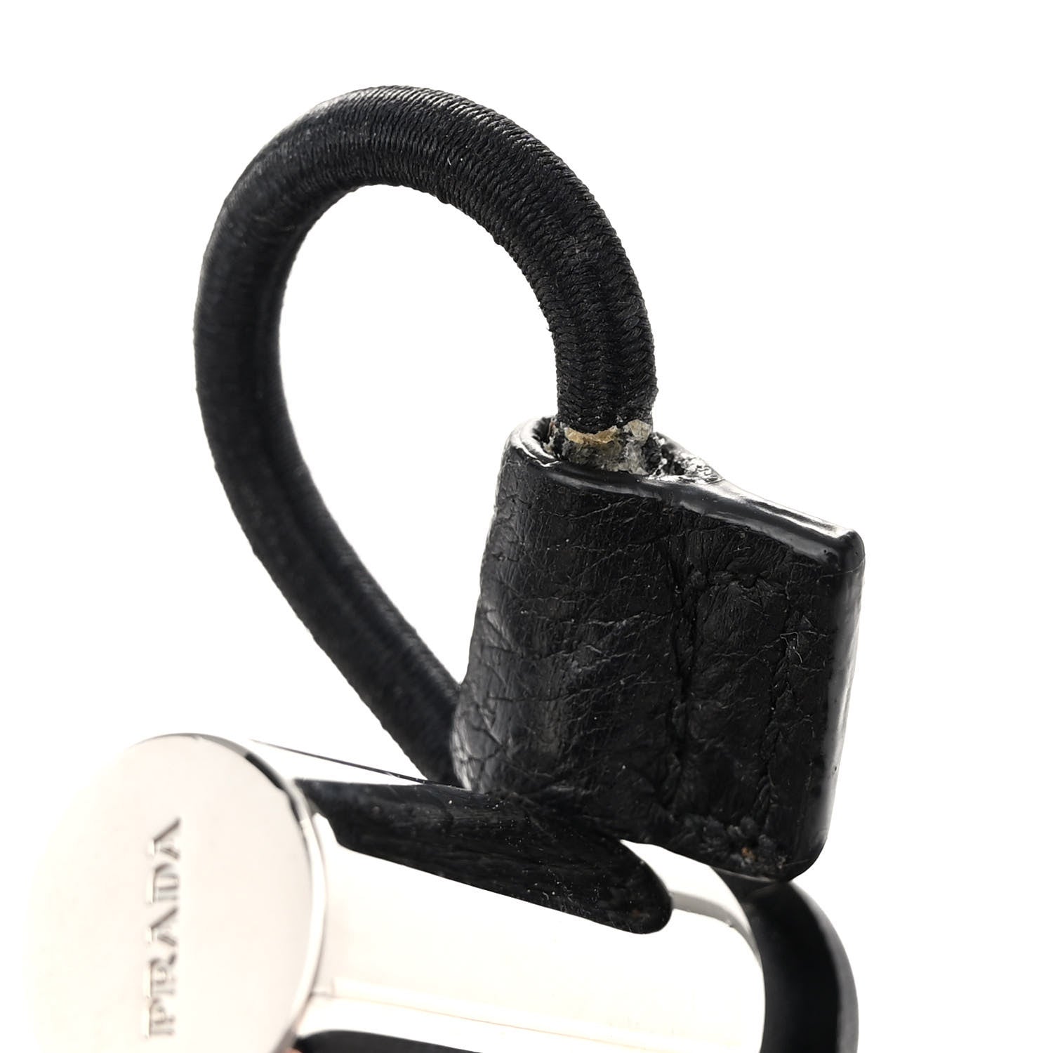 Prada Tessuto Nylon Quilted Double Buckle Backpack Black 9 of 11