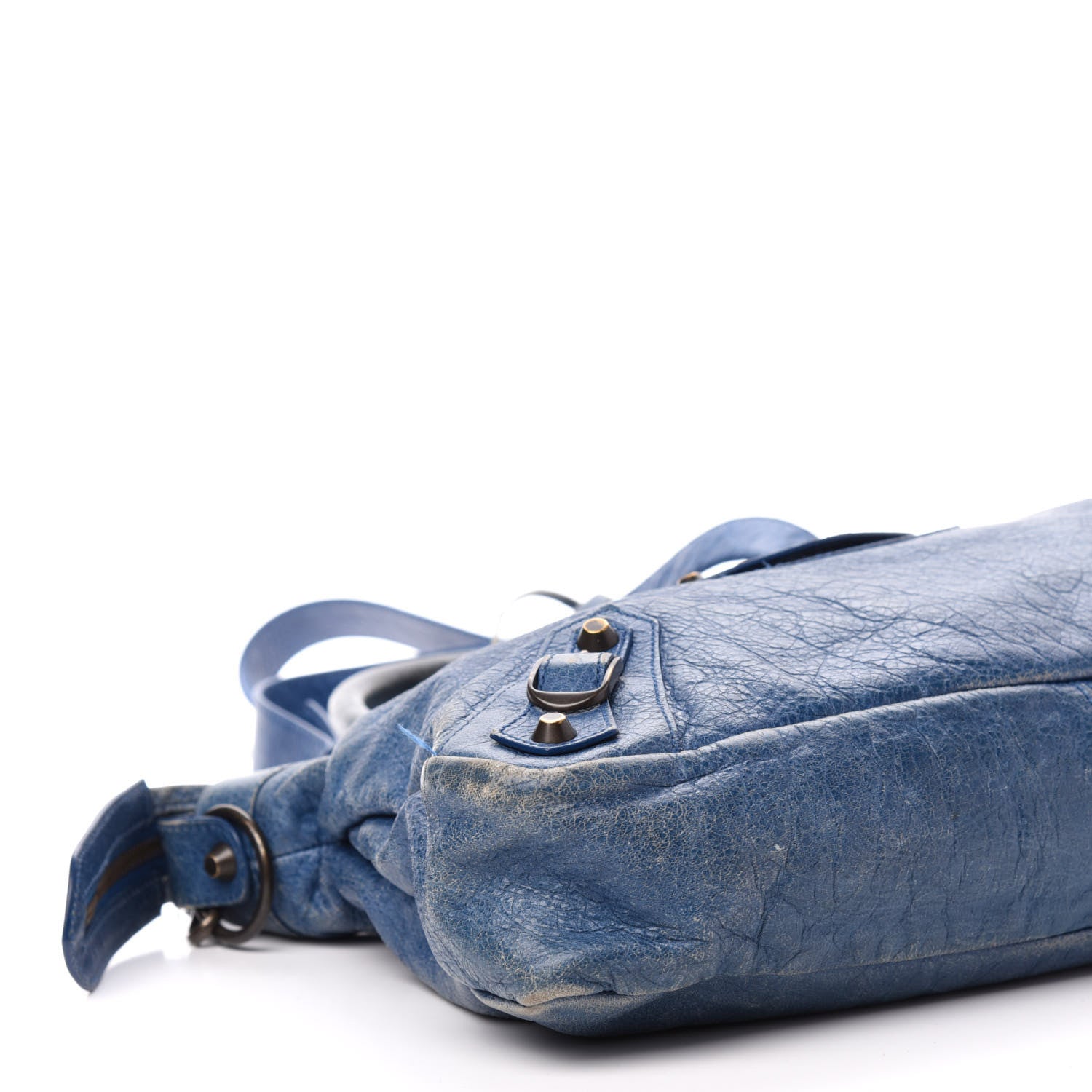 Balenciaga Agneau Classic Hardware Town Bleu Cobalt Bleu Electric 9 of 15