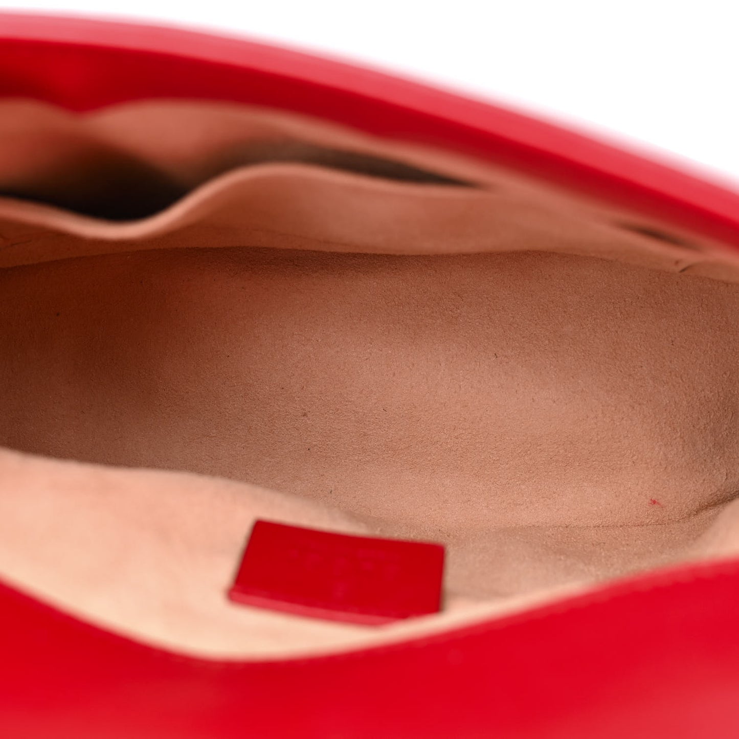 Calfskin Matelasse Mini GG Marmont Top Handle Shoulder Bag Hibiscus Red
